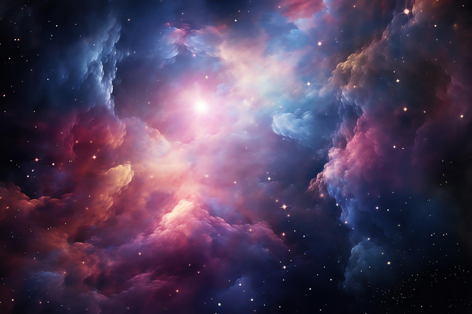 Astral panorama, Cosmic gas clouds, Space photography, Nebula beauty, Celestial tapestry, HD Desktop Image