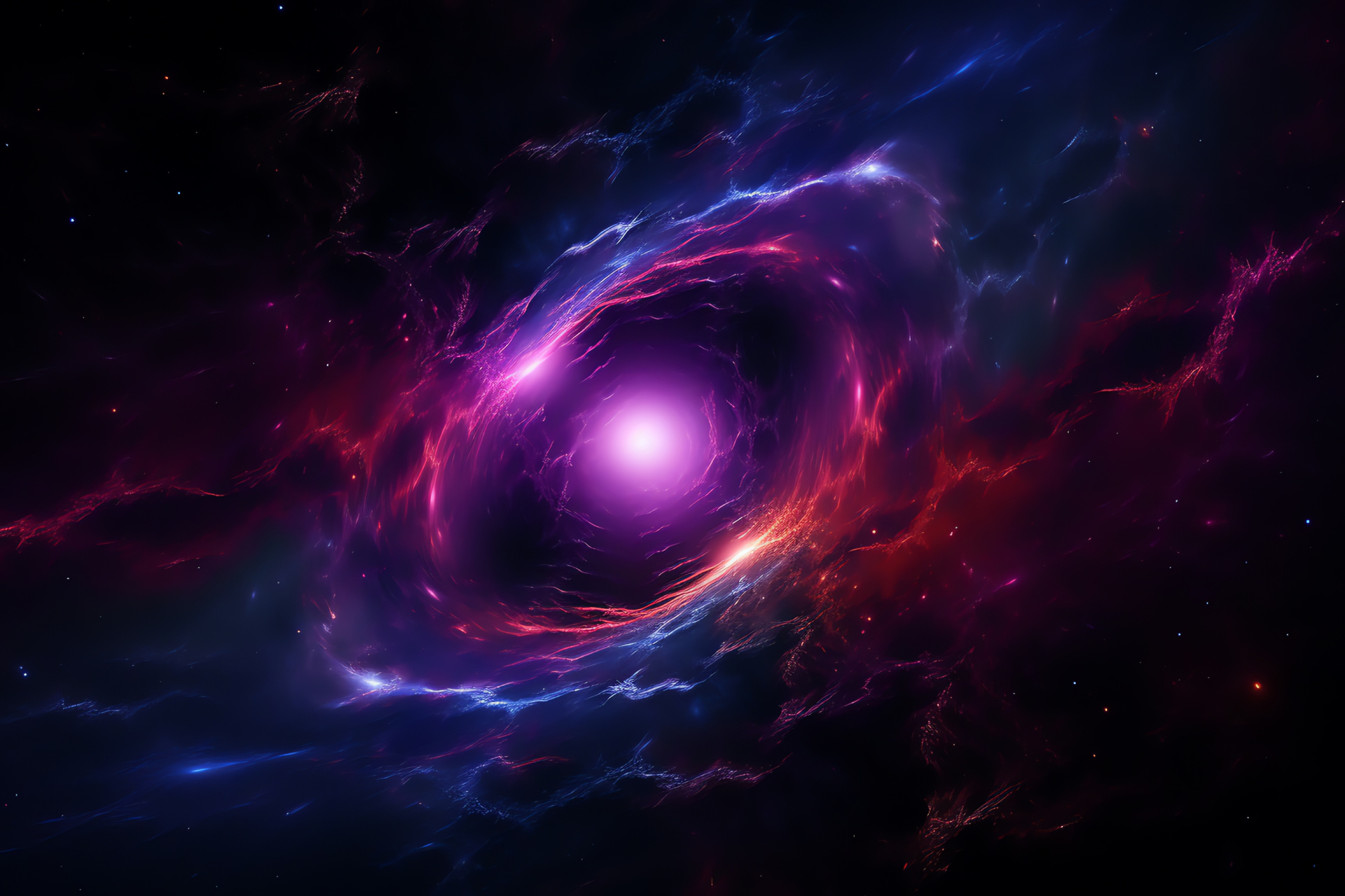 Space-time continuum, Interdimensional tunnel, Galactic transport phenomenon, Deep space exploration, Astrophysics structure, HD Desktop Wallpaper