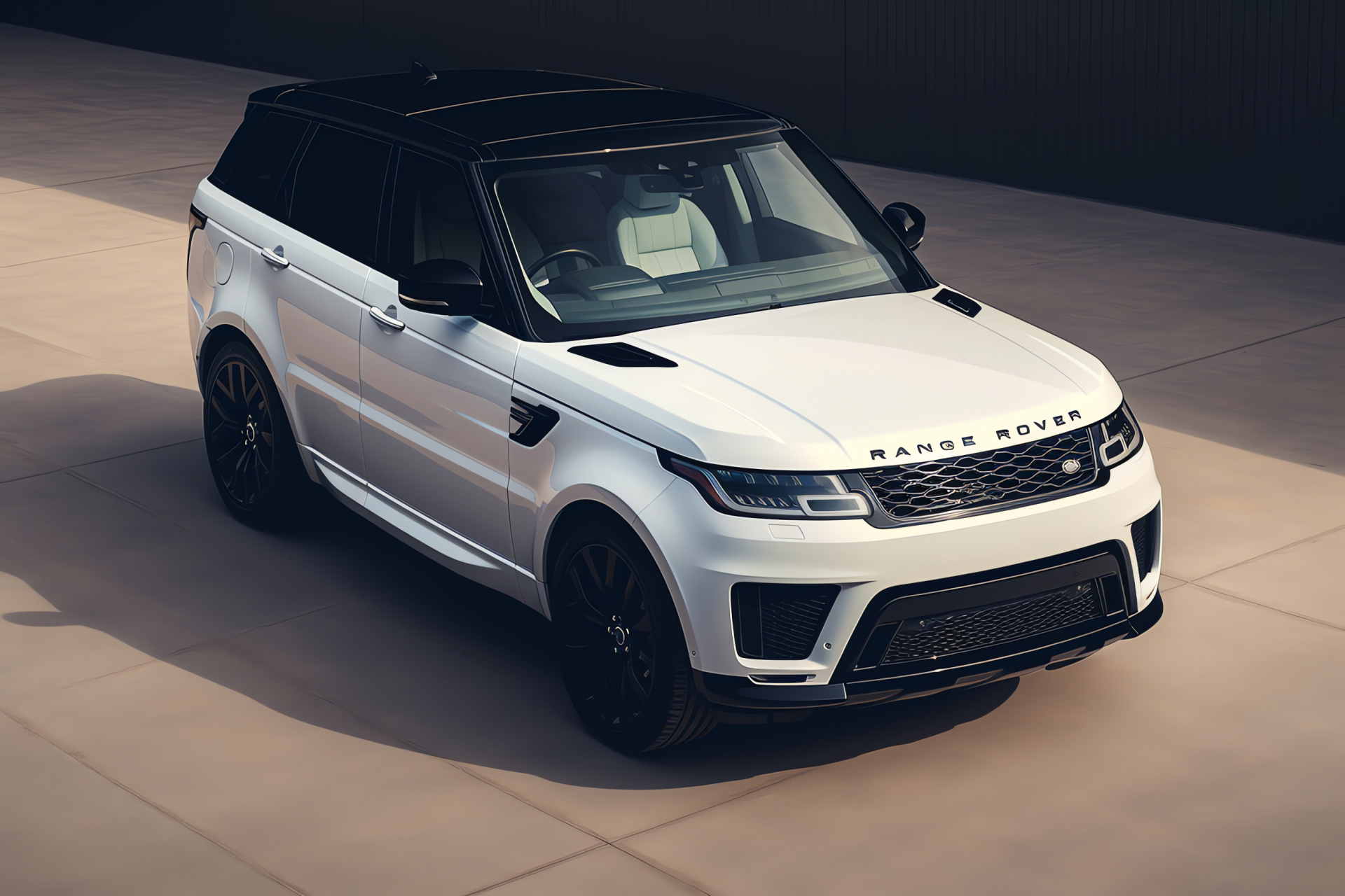 Range Rover Sport 2018, Overview angle, Bicolor simplicity, Elegant sophistication, Refined mobility, HD Desktop Image