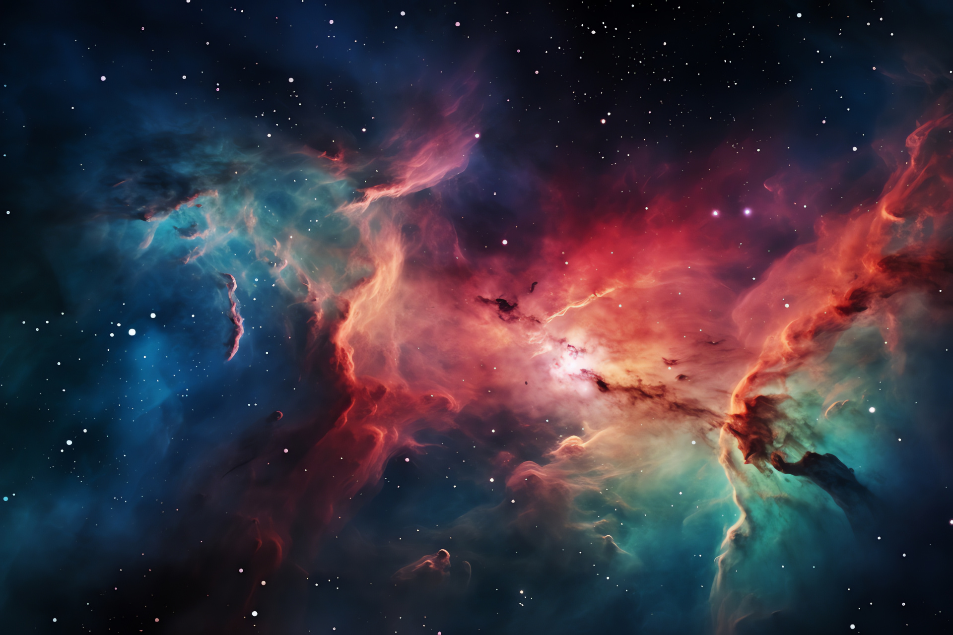 Orion Nebula snapshot, Galactic portrait, Space photographer's delight, Deep space elements, Star formation, HD Desktop Wallpaper