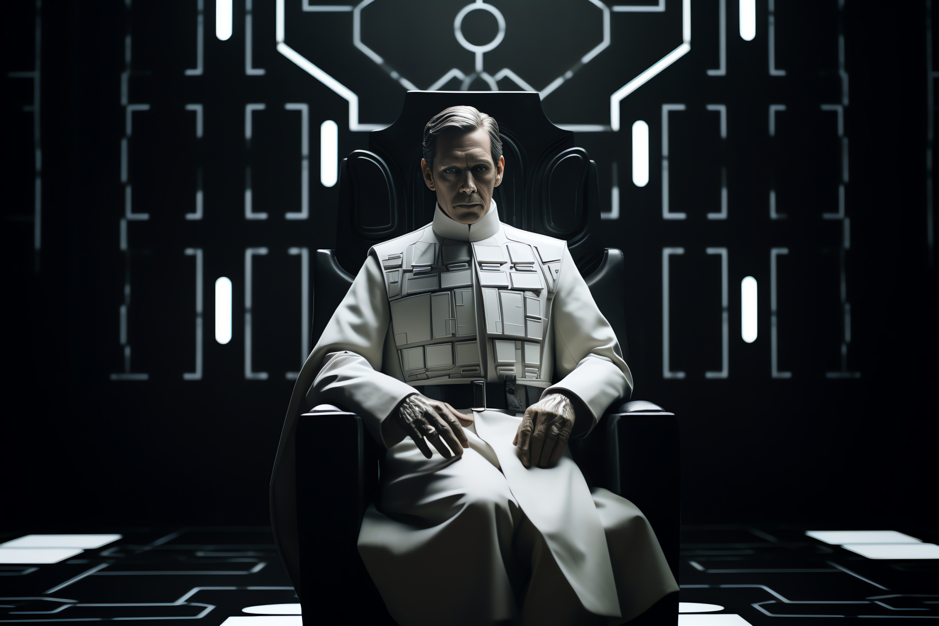 Empire officer Krennic, Strategic Empire figure, Star Wars saga, Dominant Imperial force, Intimidating presence, HD Desktop Wallpaper