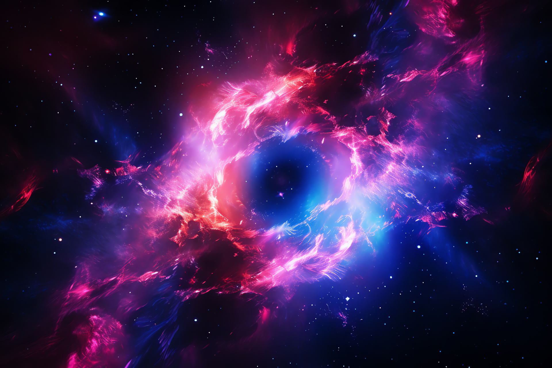 Cartwheel Galaxy, Unique structure, Collisional ring galaxy, Astrophotography, Galaxy evolution, HD Desktop Wallpaper