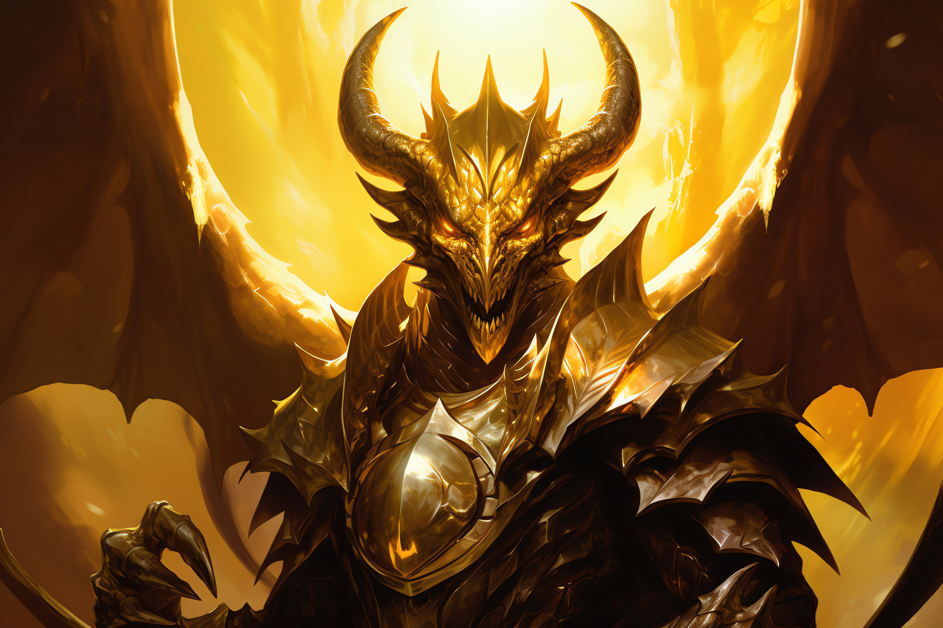 Majestic Nicol Bolas, Planeswalker's might, Draconic glare, Magic: The Gathering, Air of dominance, HD Desktop Wallpaper