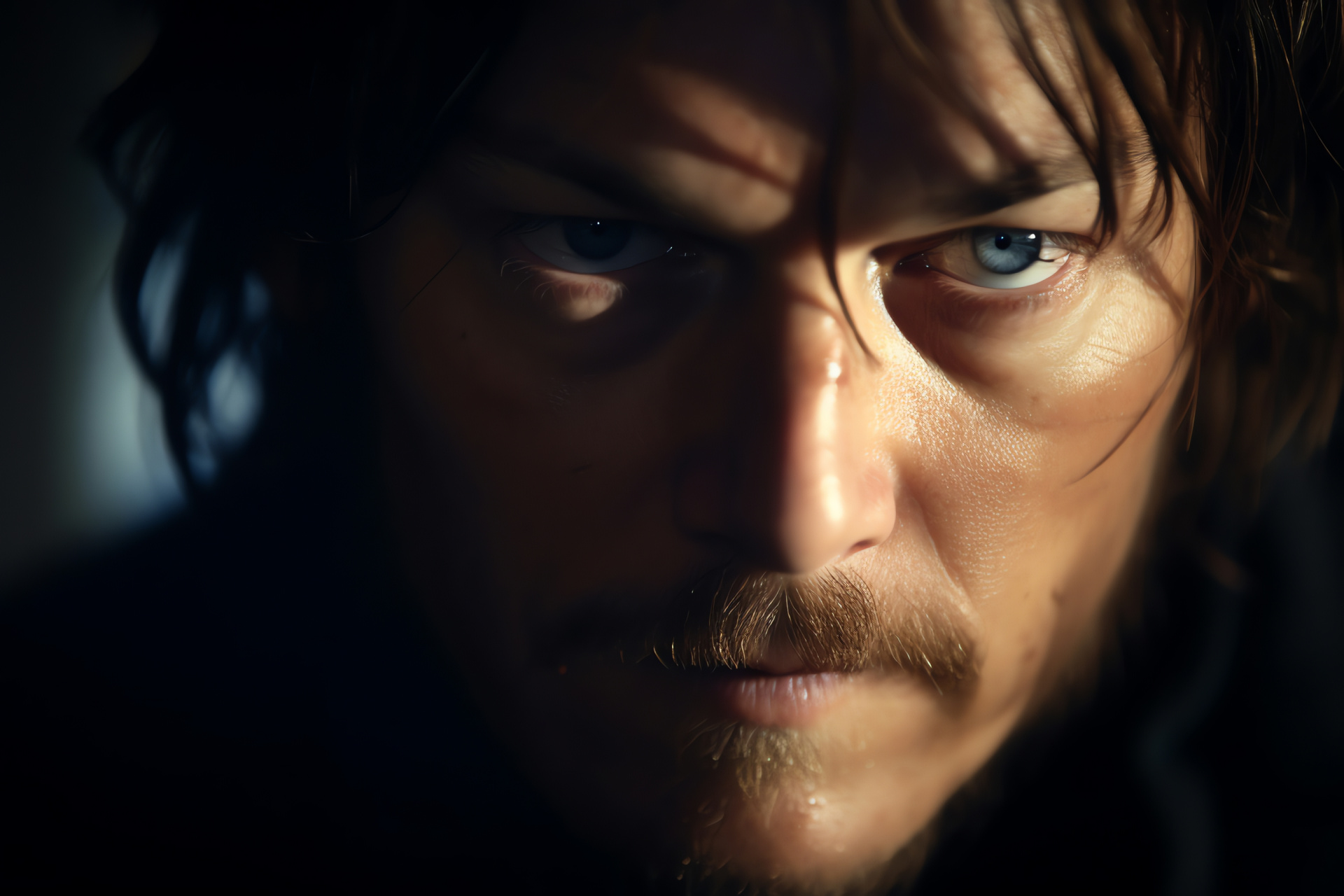 Norman Reedus role, Period film aura, Tension-filled plot, Historical set design, Cinematic ambience, HD Desktop Image