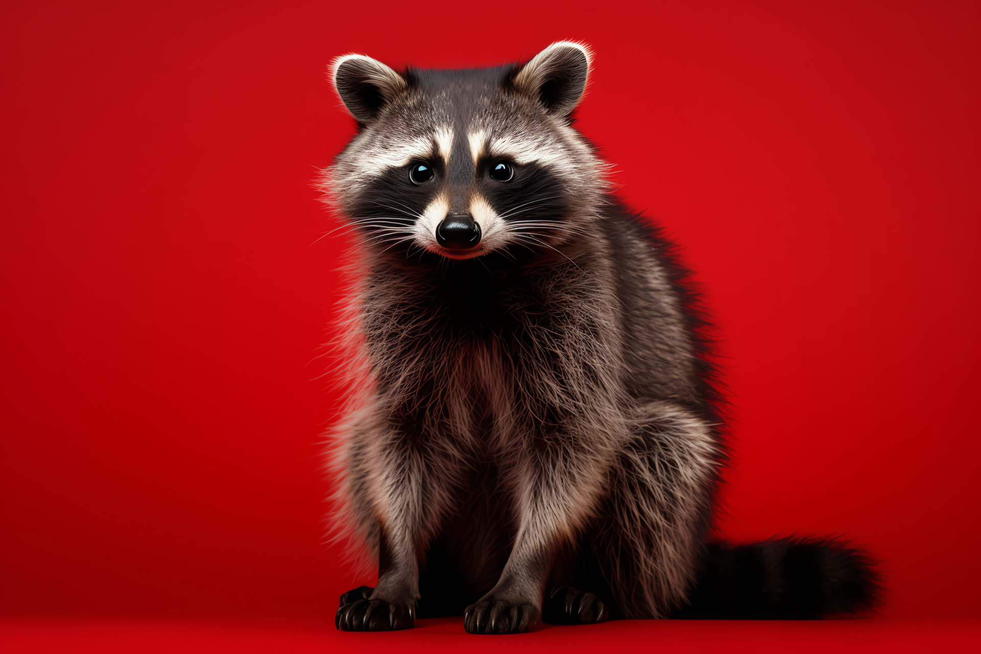 Raccoon, animal behavior, mammal species, urban nature, wildlife watching, HD Desktop Wallpaper