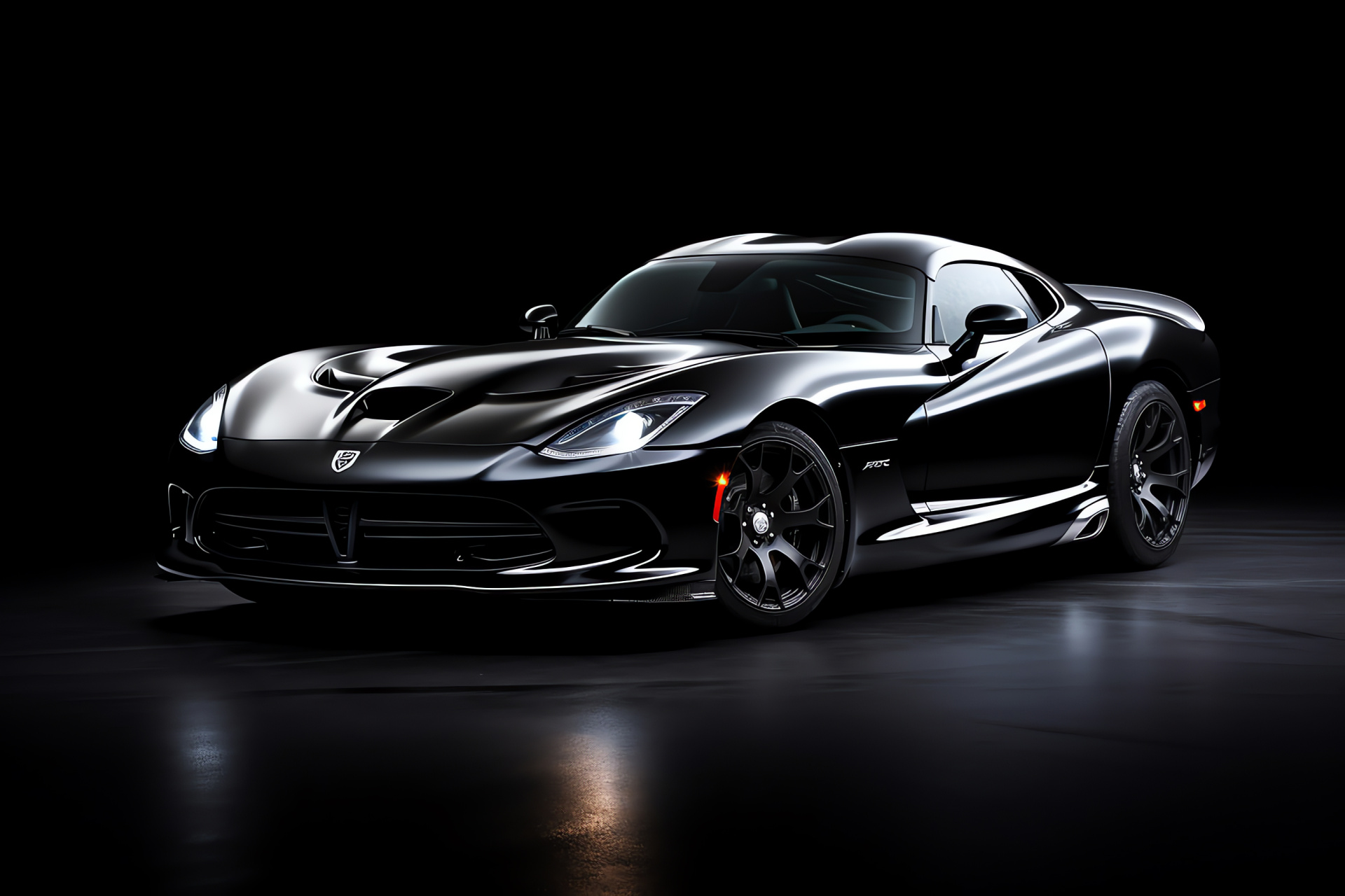 Srt Viper 2014, bird's eye view, sleek silver, high contrast, automotive photography, HD Desktop Image