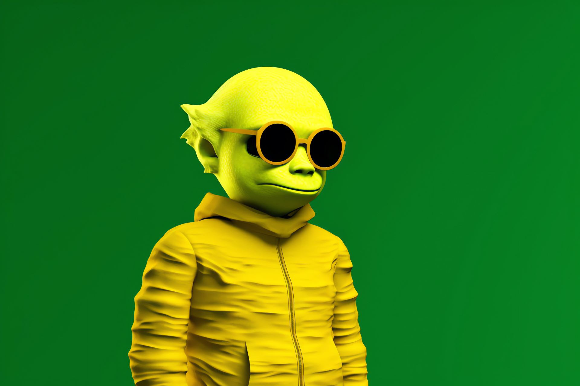 Alphys, Undertale scientist, Reptilian character, Geeky charm, Gamer's interest, HD Desktop Image