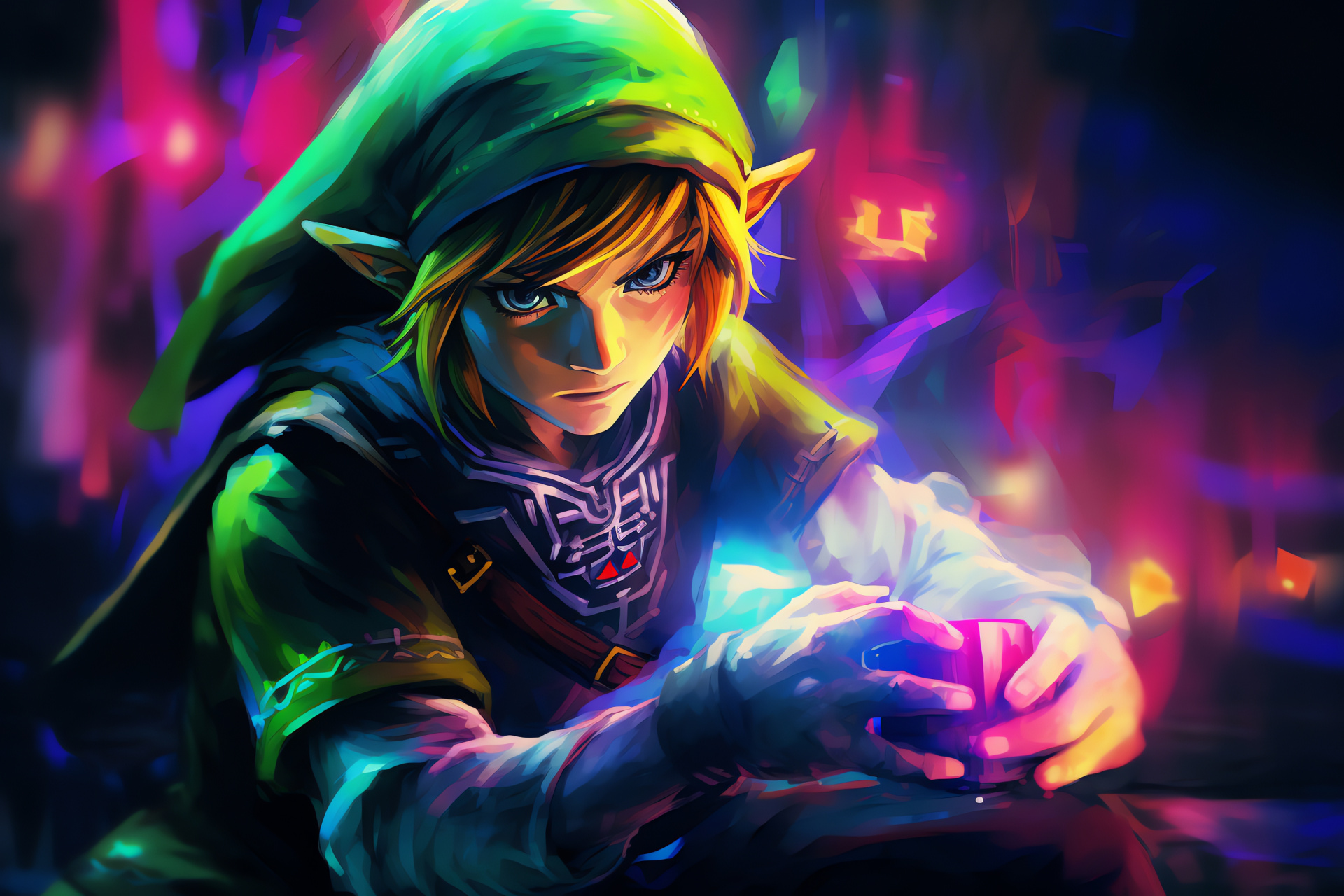 N64 classic game, Legend of Zelda title, Fantasy realm portrayal, Gaming adventure, Link protagonist design, HD Desktop Wallpaper