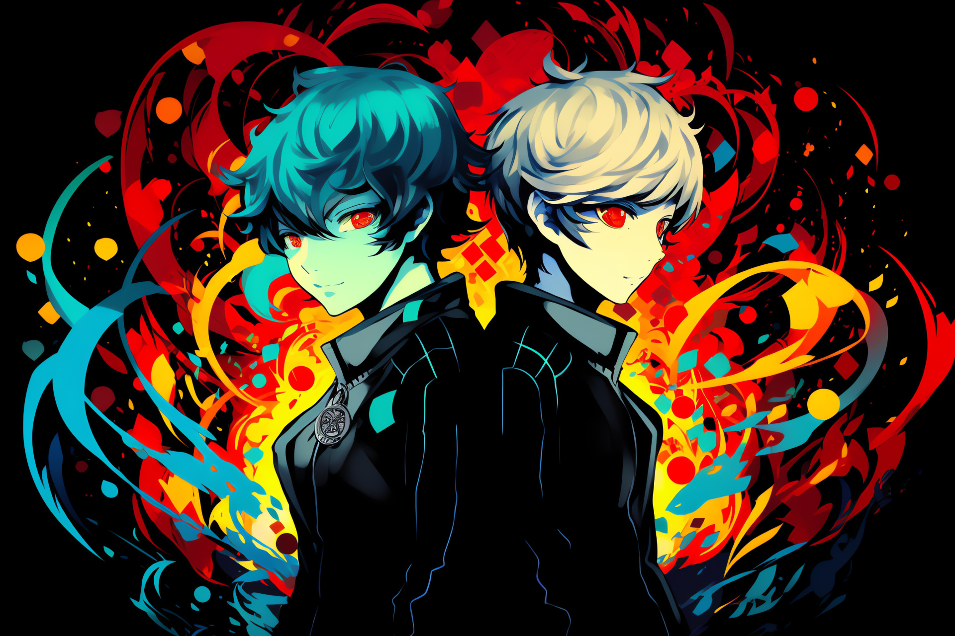 Persona Q, High school setting, Team members, Turn-based battles, Dungeon crawling, HD Desktop Wallpaper