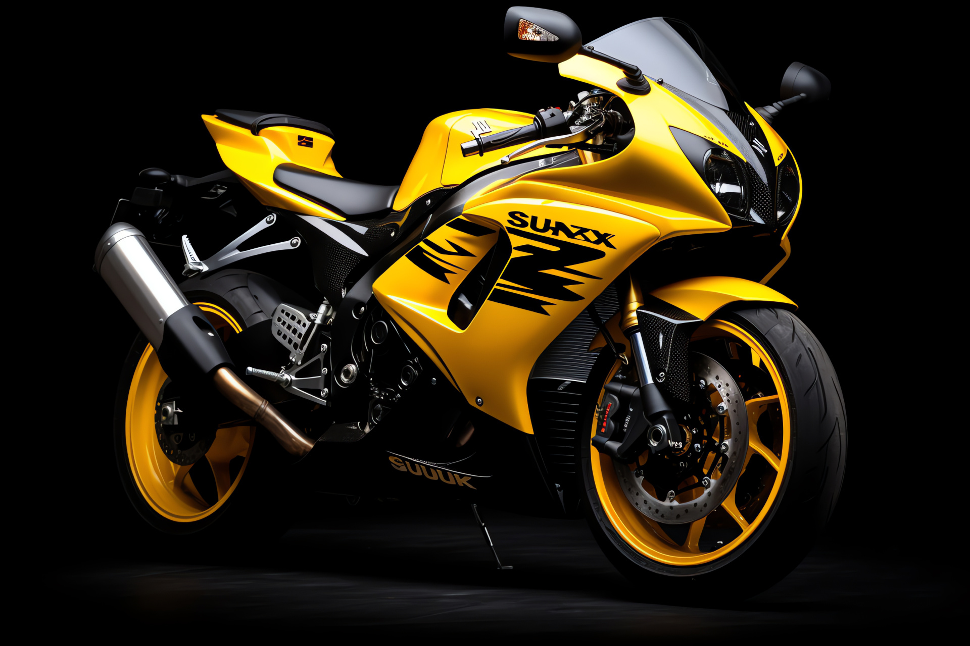 Suzuki GSXR 750, Sportbike imagery, Motorcycle racing, High-octane vehicle, Performance machine, HD Desktop Wallpaper