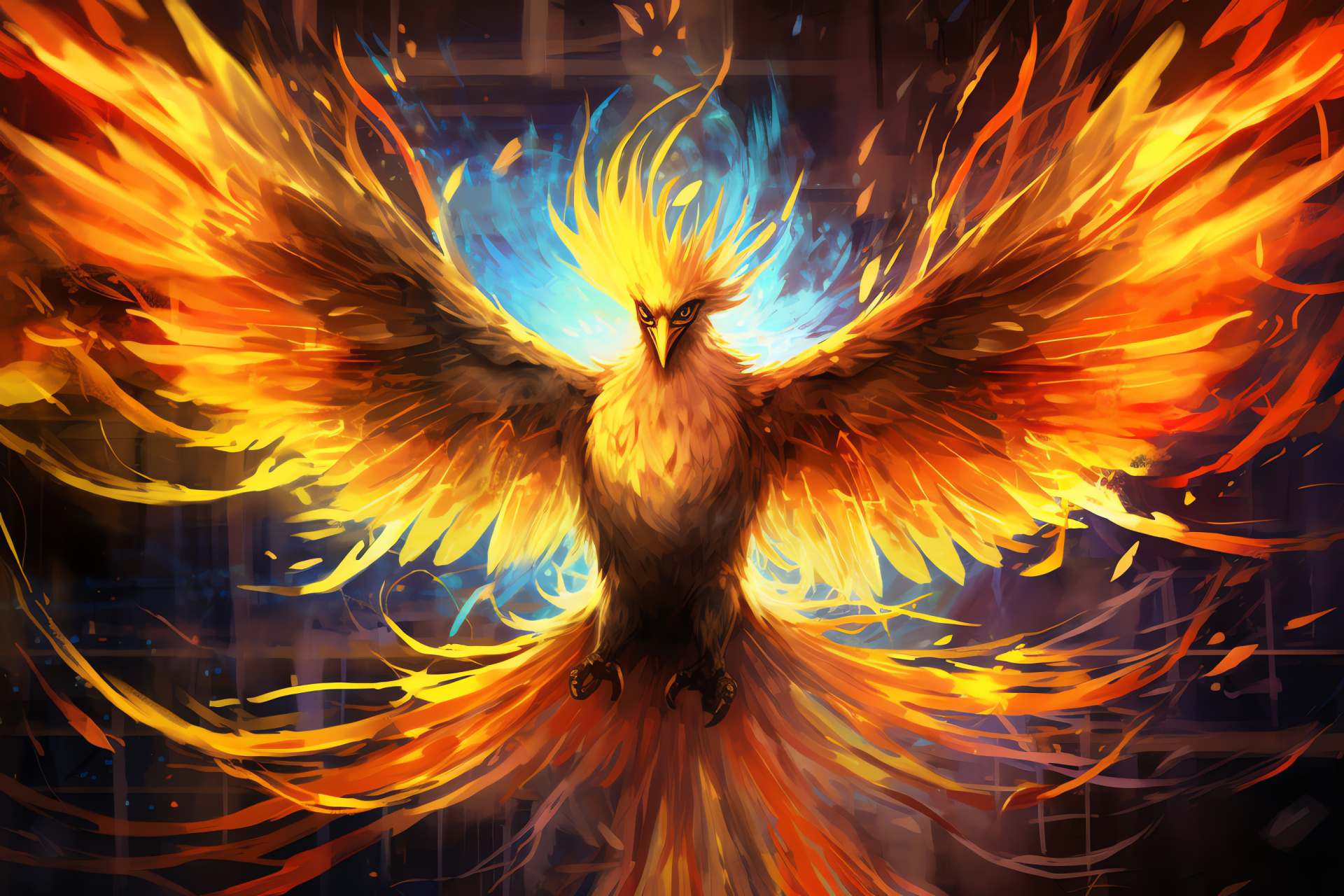 Zapdos, Pokemon Fire Red, Electric-type legendary, Mythical creature, Charged plumage, HD Desktop Image