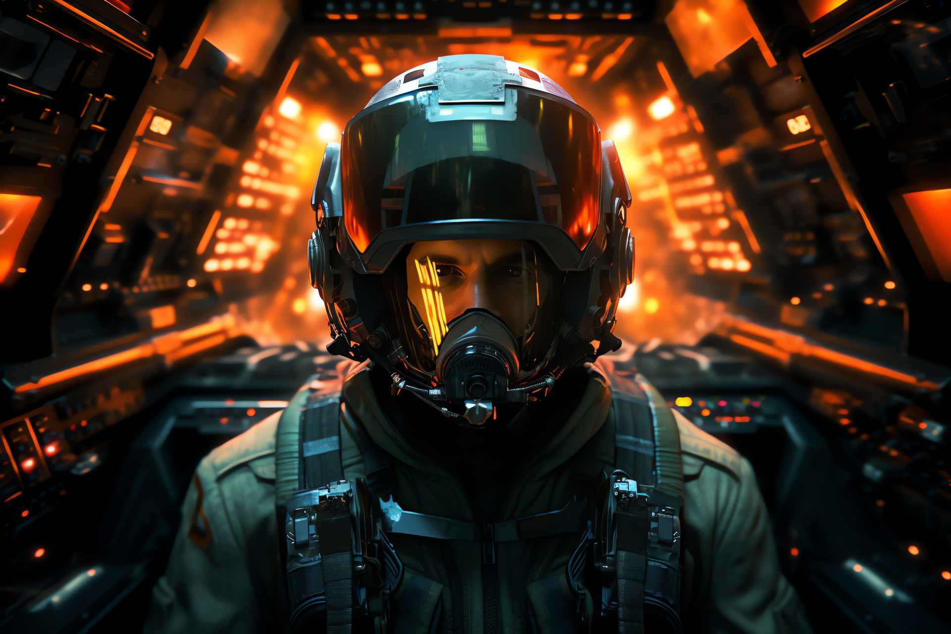 Rebel pilot, Star Wars franchise, Spacecraft control, Galactic battle, Rebel Alliance fleet, HD Desktop Wallpaper