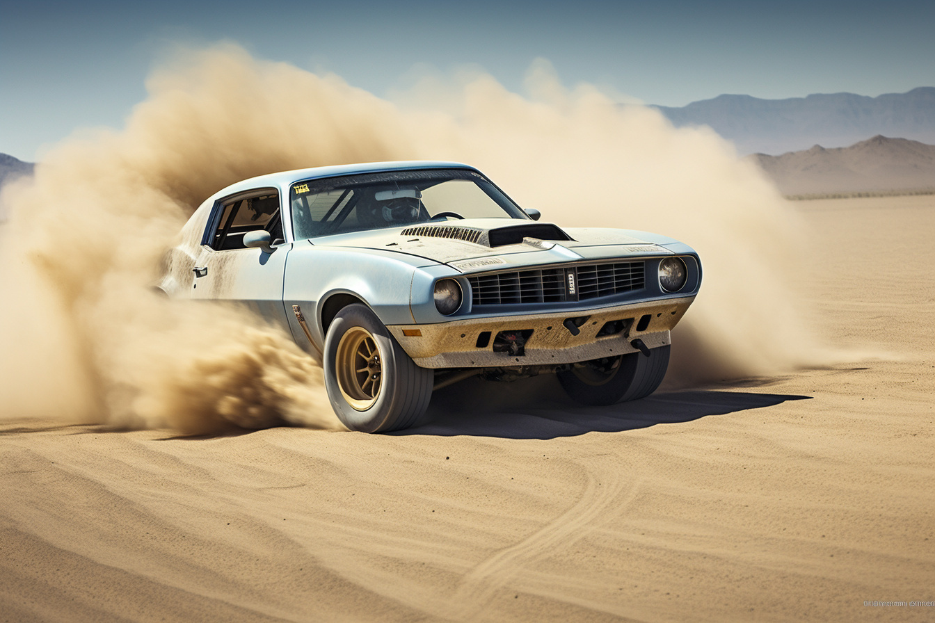 Pontiac Ws6 Trans Am, Arid desert setting, Off-road capability, Adventurer's choice, Performance model, HD Desktop Image