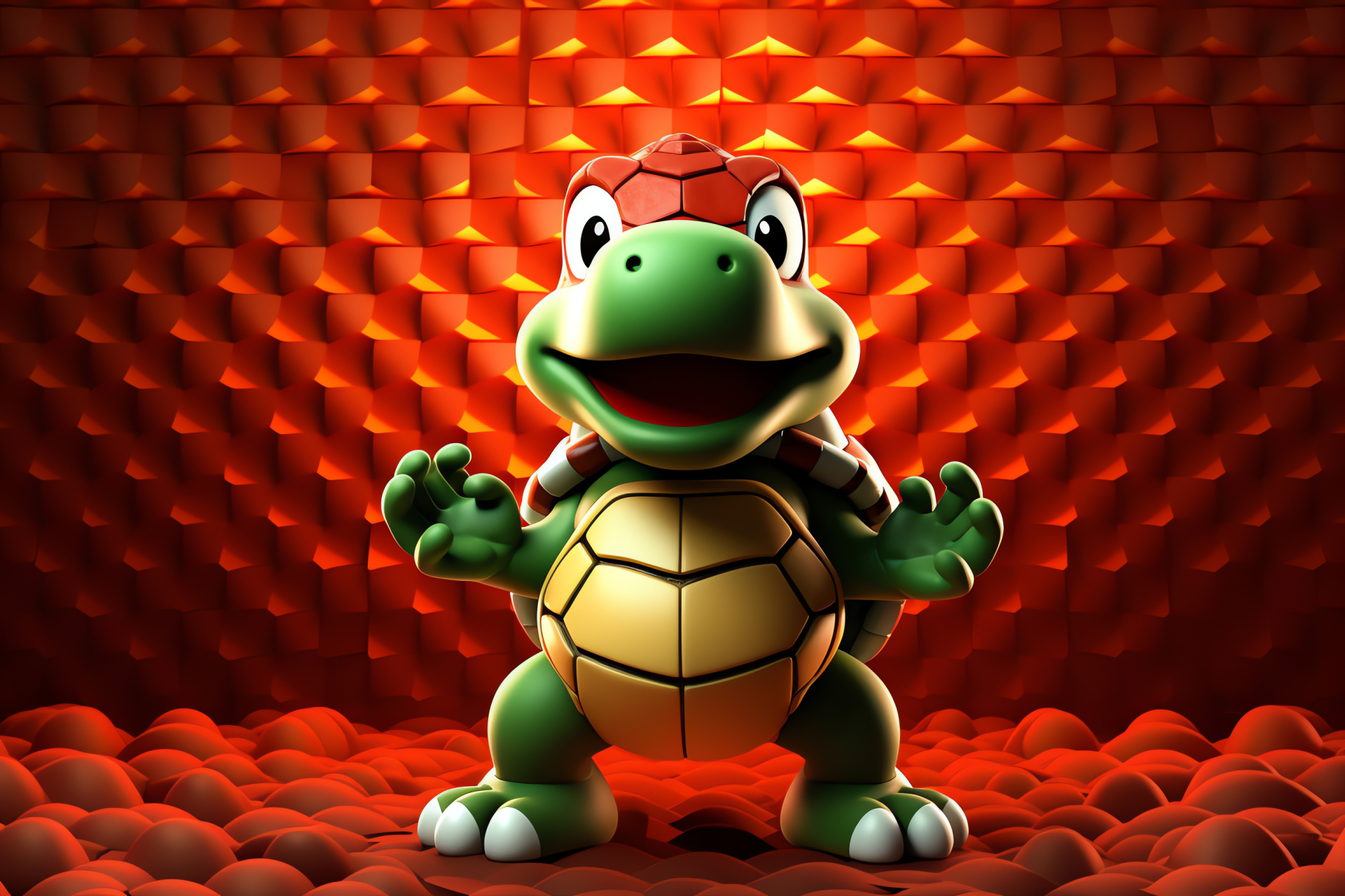 Koopa Troopa, New Super Mario Bros game, Shell-back creature, Enemy character, Mushroom Kingdom, HD Desktop Image