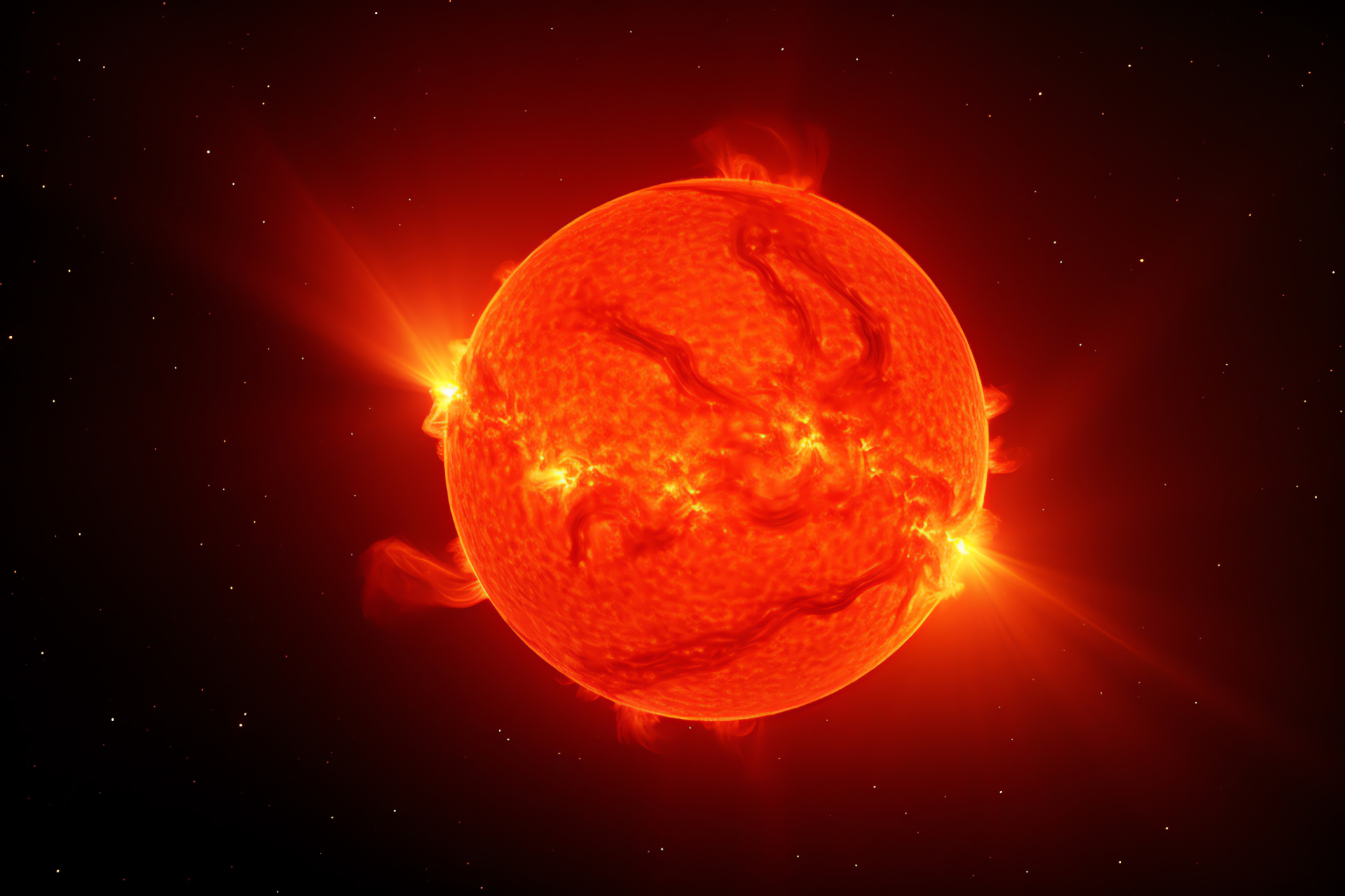 Betelgeuse star, Red supergiant, Astronomical phenomenon, Celestial observations, Supergiant intensity, HD Desktop Wallpaper