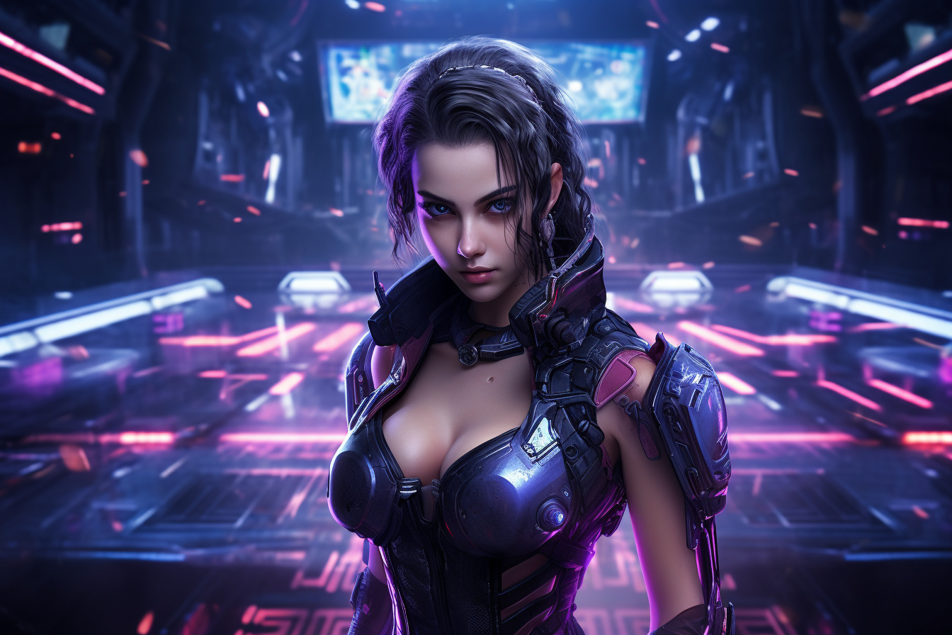Point Blank 2018 gameplay, Science fiction environment, Engaging combat, Digital character Emma, Interactive world, HD Desktop Image