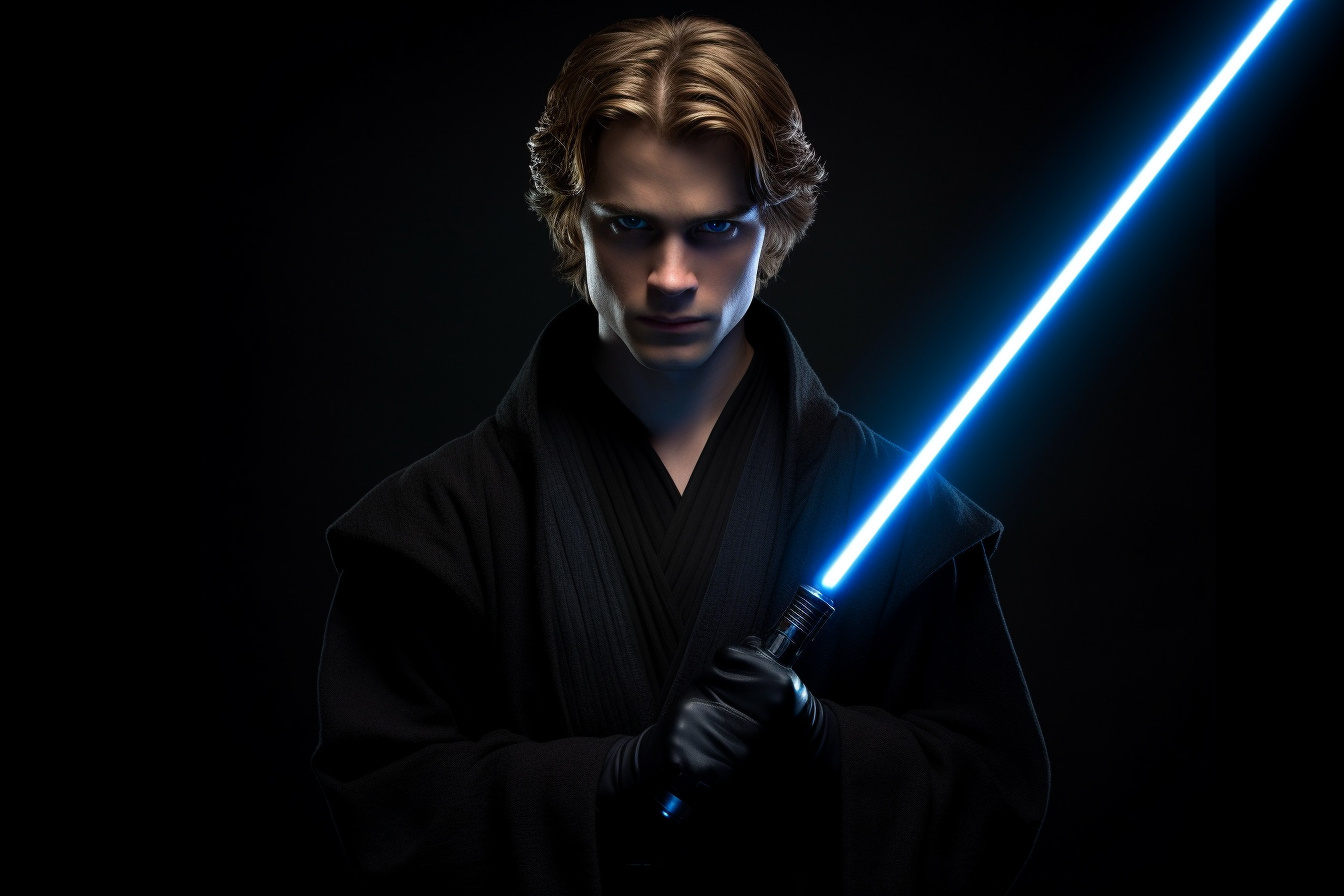 Jedi Anakin Skywalker, Personal conflict, Lightsaber mastery, Skywalker saga figure, Emotional depth, HD Desktop Wallpaper