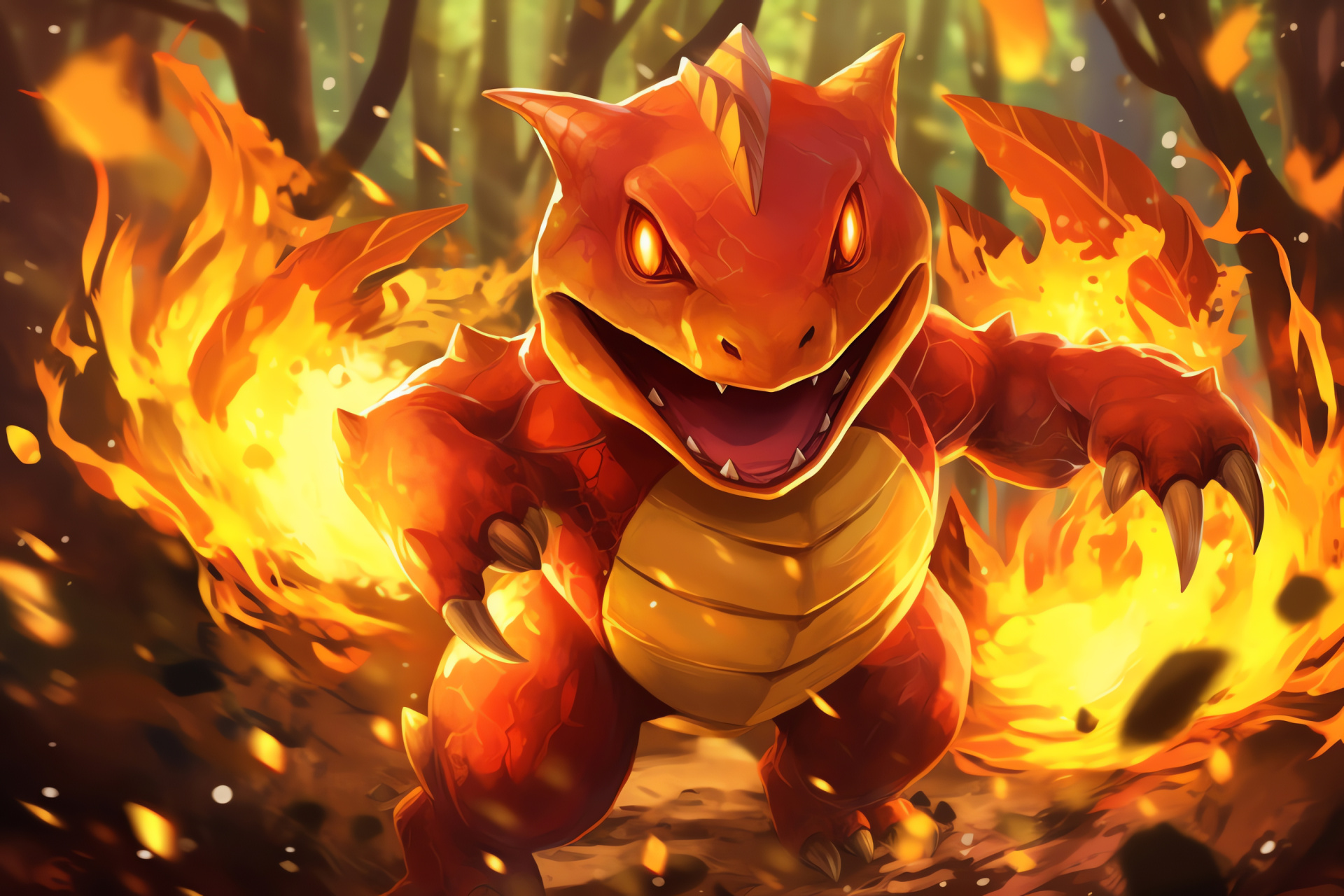 Pokemon Charmeleon HD Wallpapers - Download Free | Faveimages