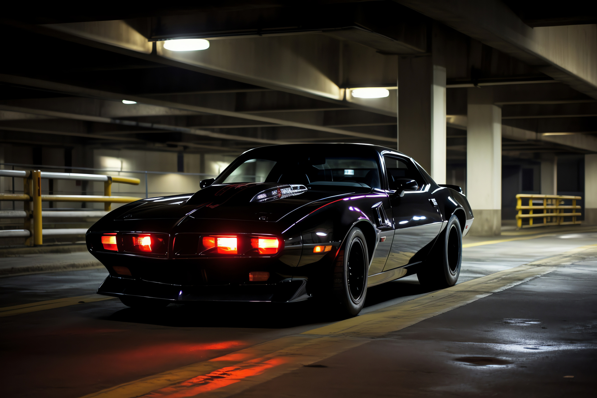 Pontiac Firebird, WS6 package, automotive styling, stealthy appearance, high-performance brakes, HD Desktop Wallpaper