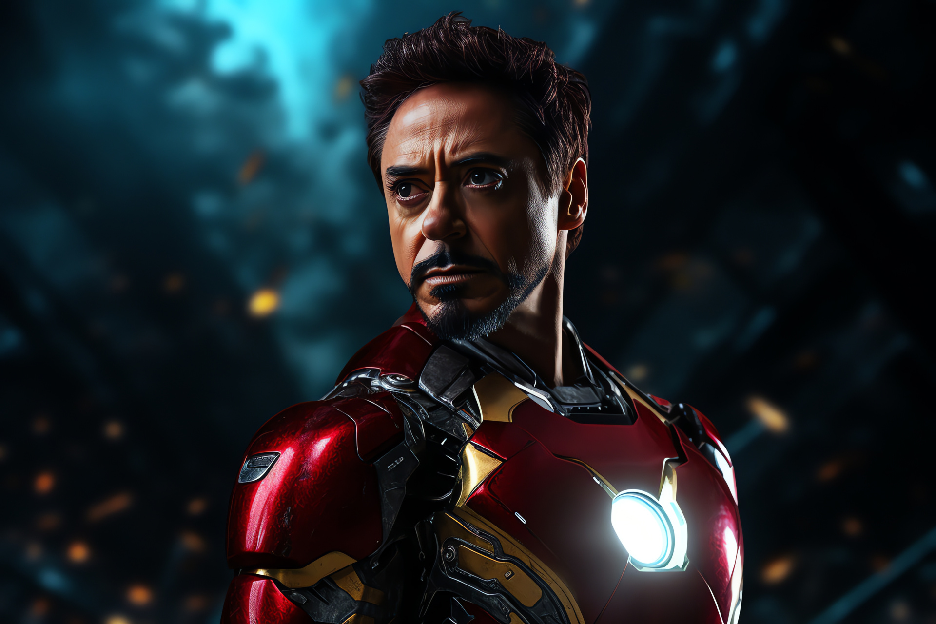 Robert Downey Jr Iron Man, Tony Stark's personality, Armor design, Intelligent character, Superhero adventure, HD Desktop Image