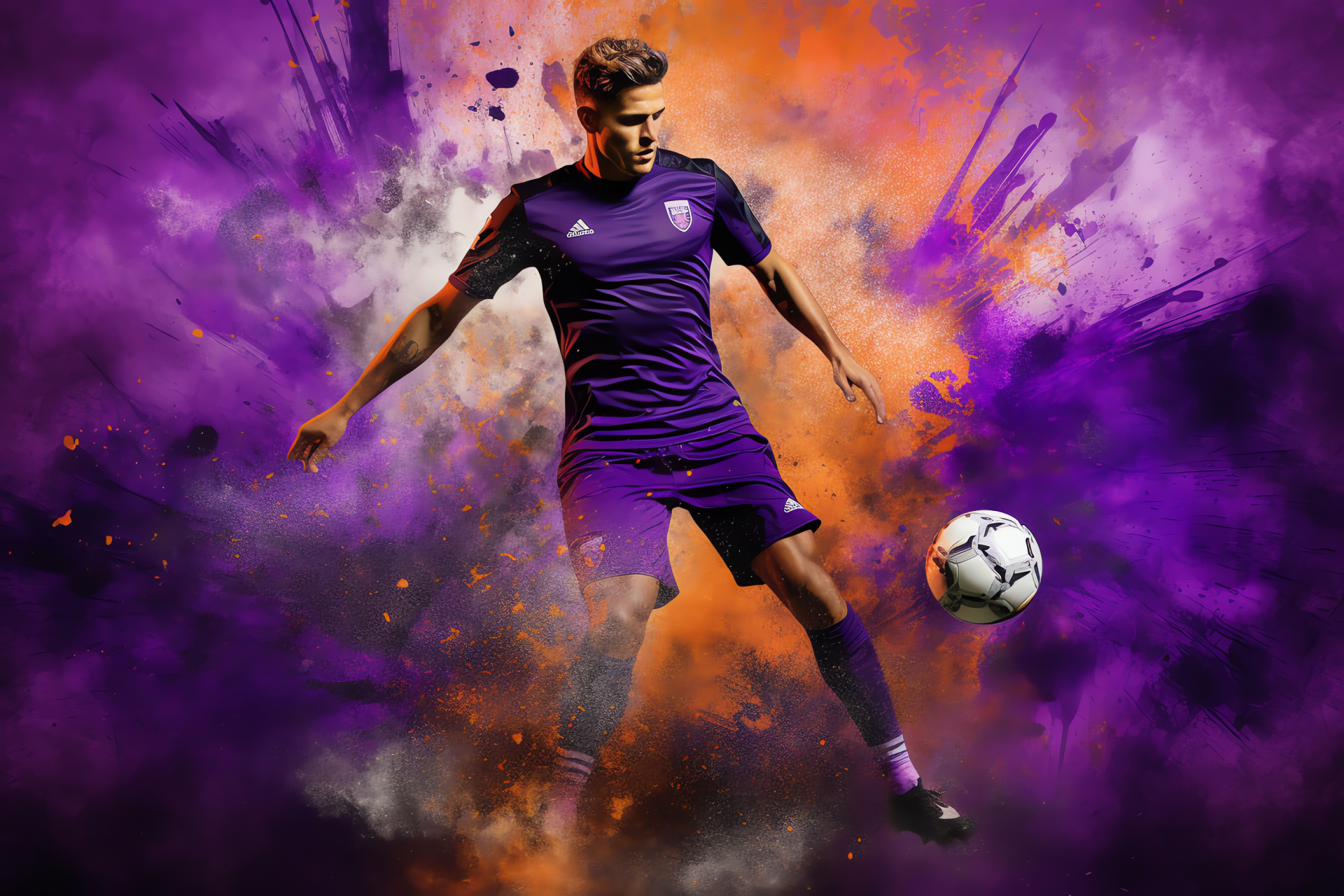 Soccer talent, Forward position, Athlete profile, Sporting measure, Team contribution, HD Desktop Wallpaper