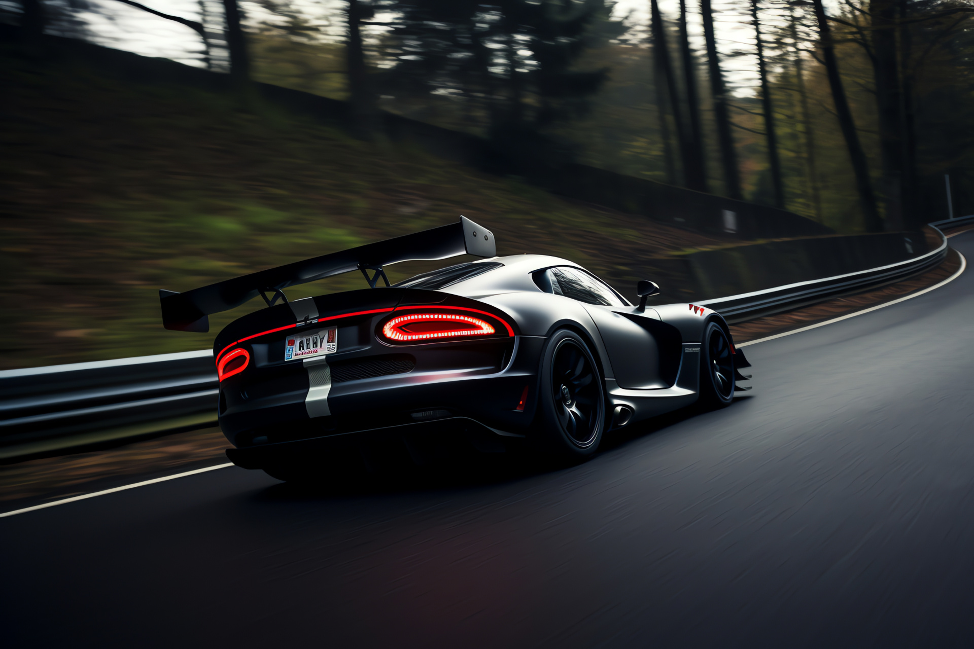 Nrburgring challenge, Carbon crafted ACR, Legendary track, High-speed spoiler, Racing heritage, HD Desktop Wallpaper