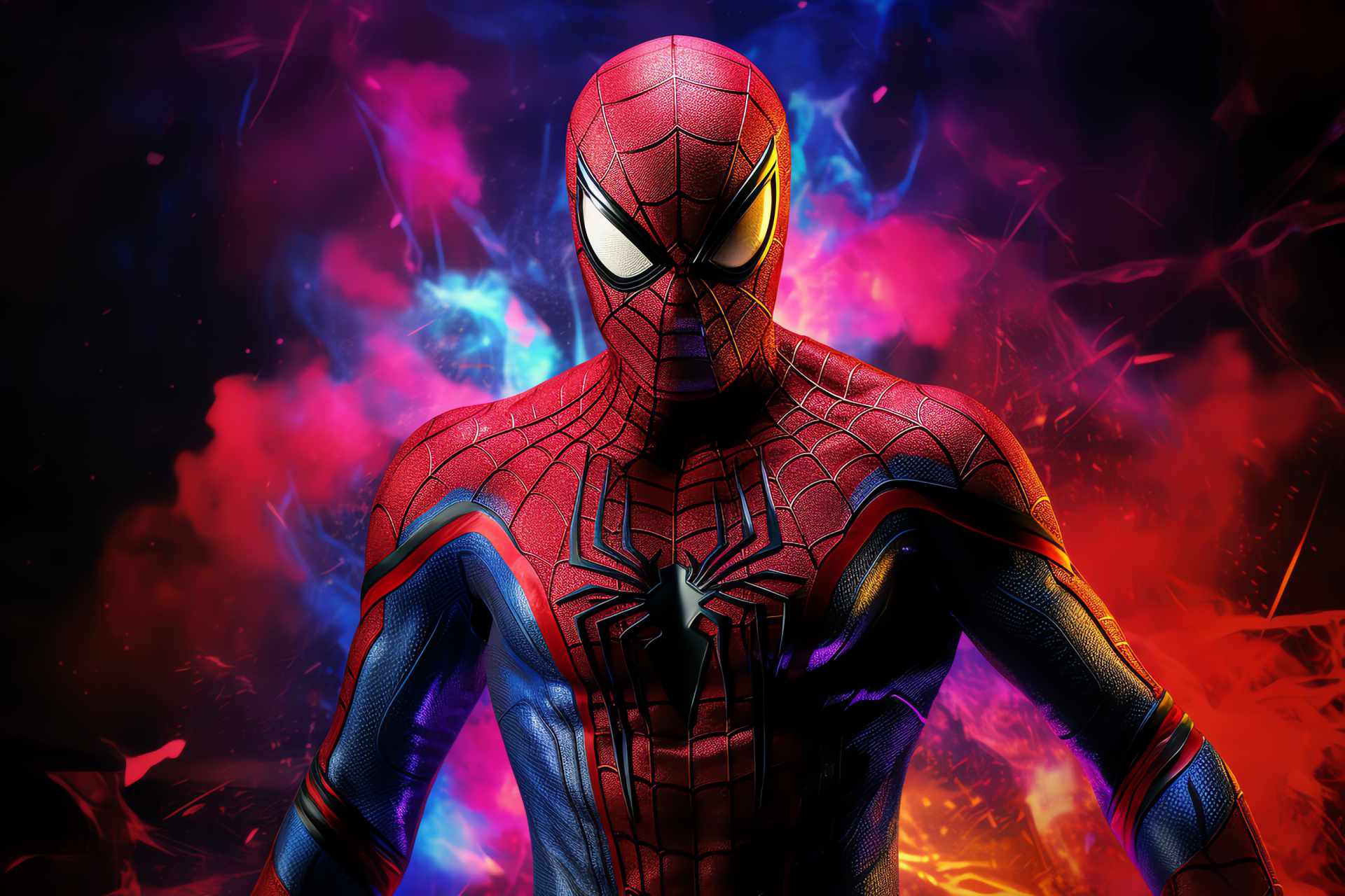 Spiderman hero, Masked vigilante, Marvel cinematic universe, New York City savior, Superpowers, HD Desktop Image