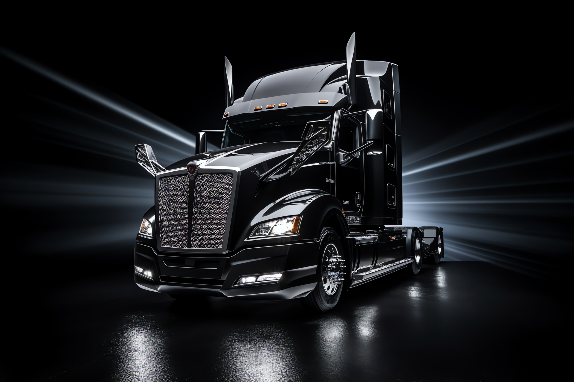 Mack Anthem semi truck, Commercial vehicles, Highway giants, Freight transport, Auto photography, HD Desktop Wallpaper