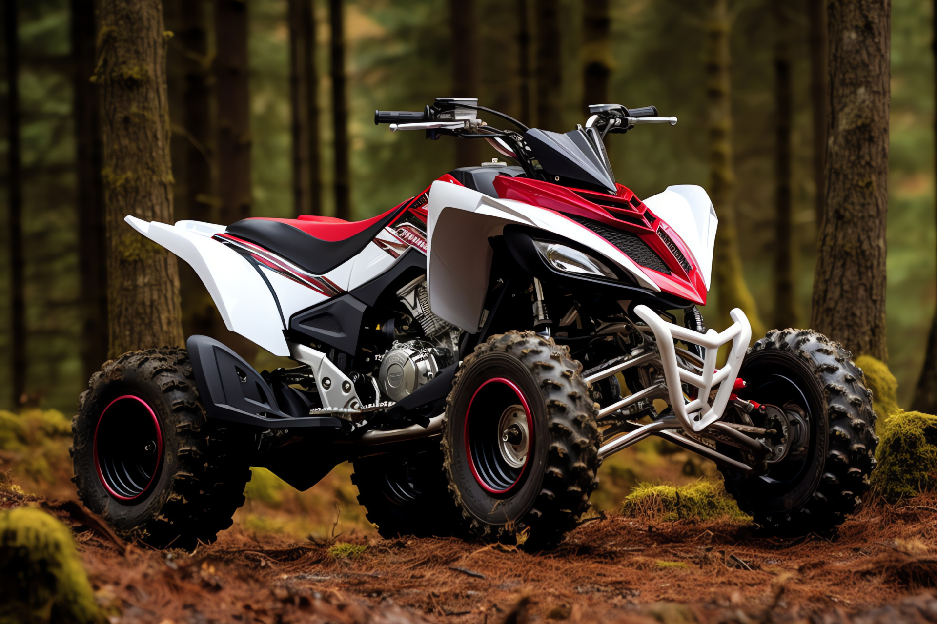 Raptor 700R, Motocross, Racing ATV, Outdoor sports, Dirt tracks, HD Desktop Wallpaper