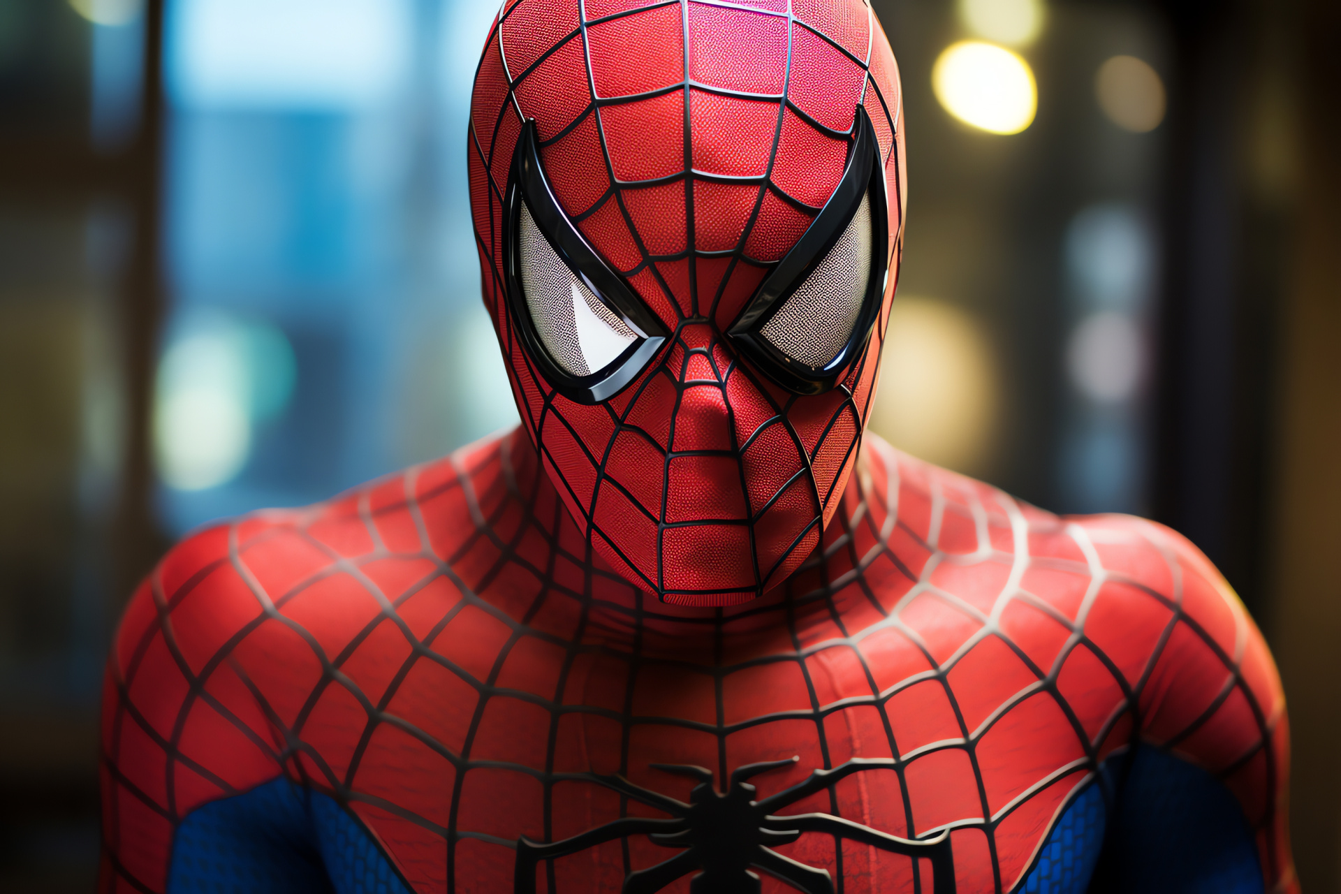 Spiderman comic book, Peter Parker superhero, Spidey agility, Superpower manifestation, Iconic mask, HD Desktop Image