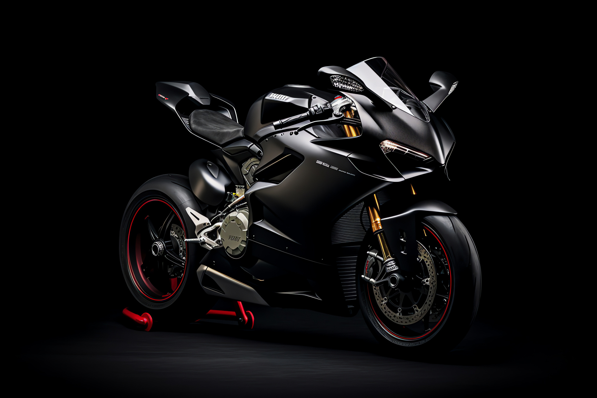 Ducati Panigale V4, Superbike elegance, Red racing livery, High-precision machine, Ducati legacy, HD Desktop Wallpaper