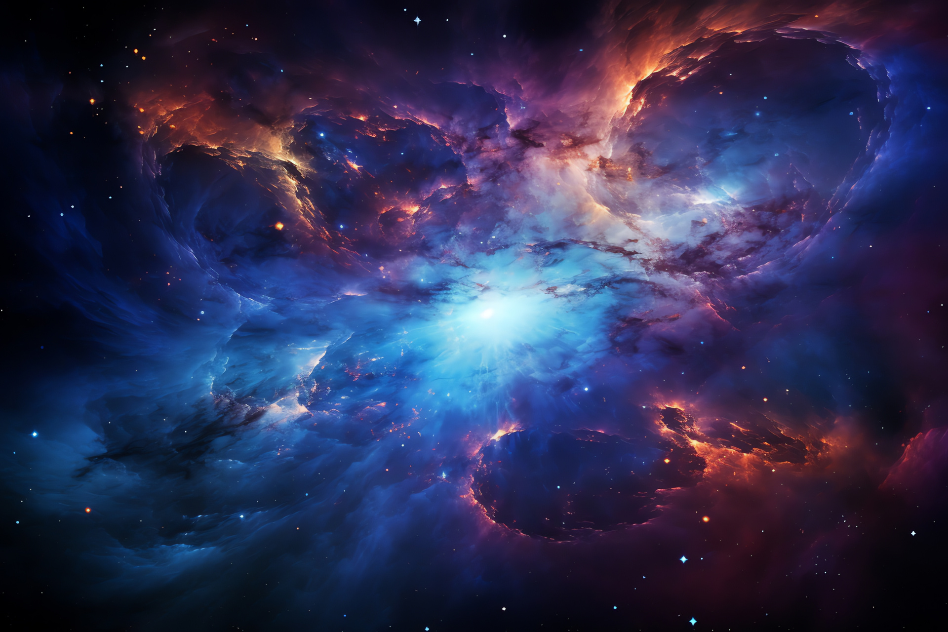 Cosmic resolution depth, Space galaxy beauty, Interstellar star scenes, Astronavigation stars, Universal blues, HD Desktop Wallpaper