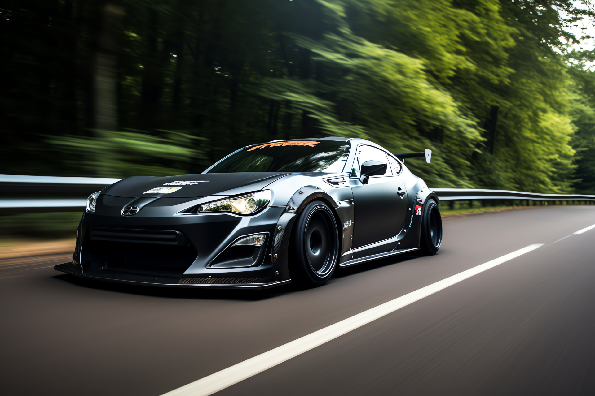 Scion FR-S performance, Rocket Bunny edition, Racing circuit icon, Automotive prowess, German track experience, HD Desktop Image