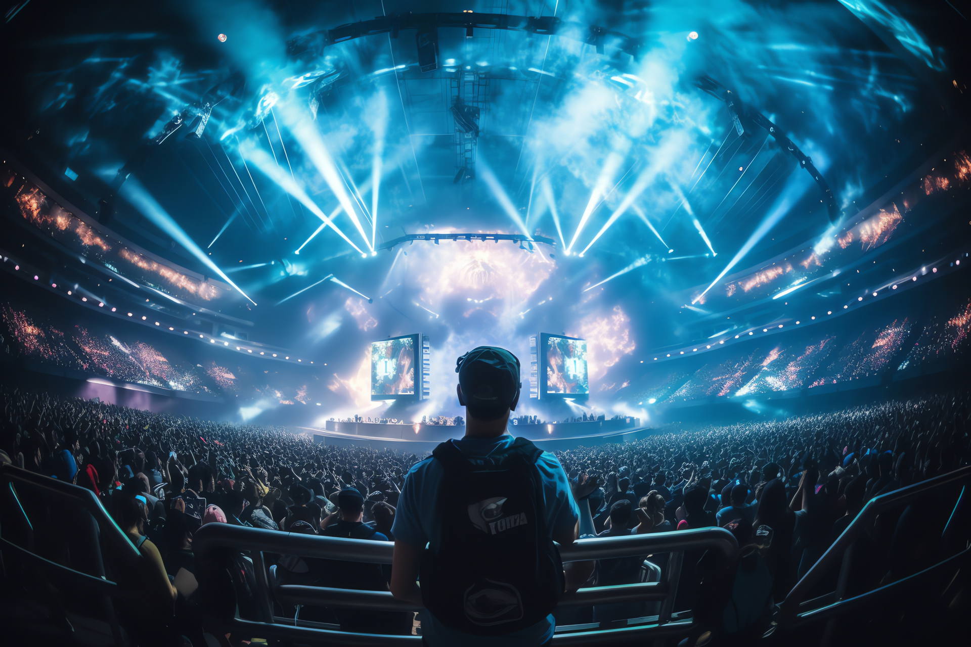 TSM Esports, Team SoloMid, Competitive gaming, Esports stadium, Pro gamers apparel, HD Desktop Wallpaper