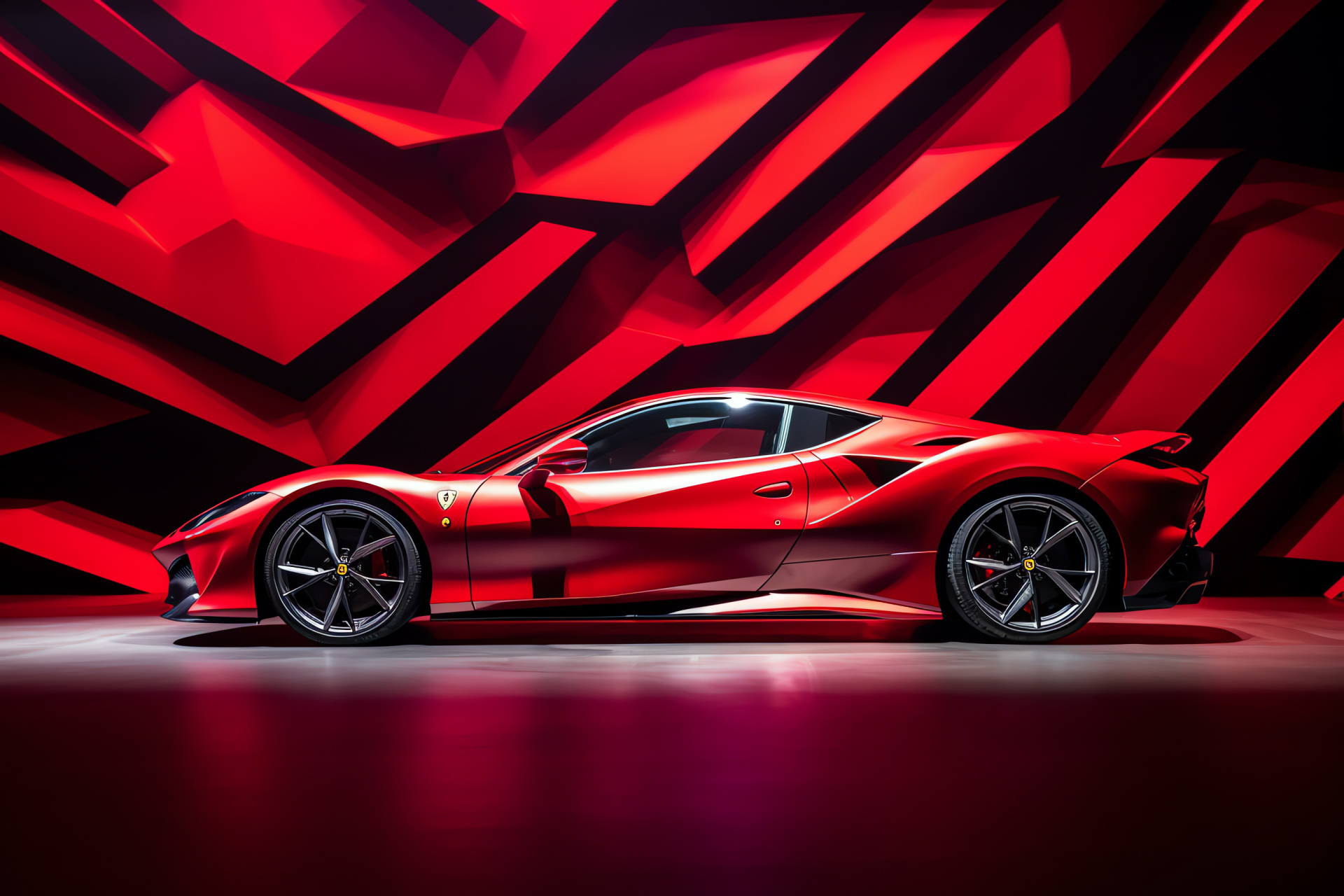 Ferrari F8 Tributo, Italian supercar, Horsepower perfection, Exclusive design, Speed icon, HD Desktop Wallpaper