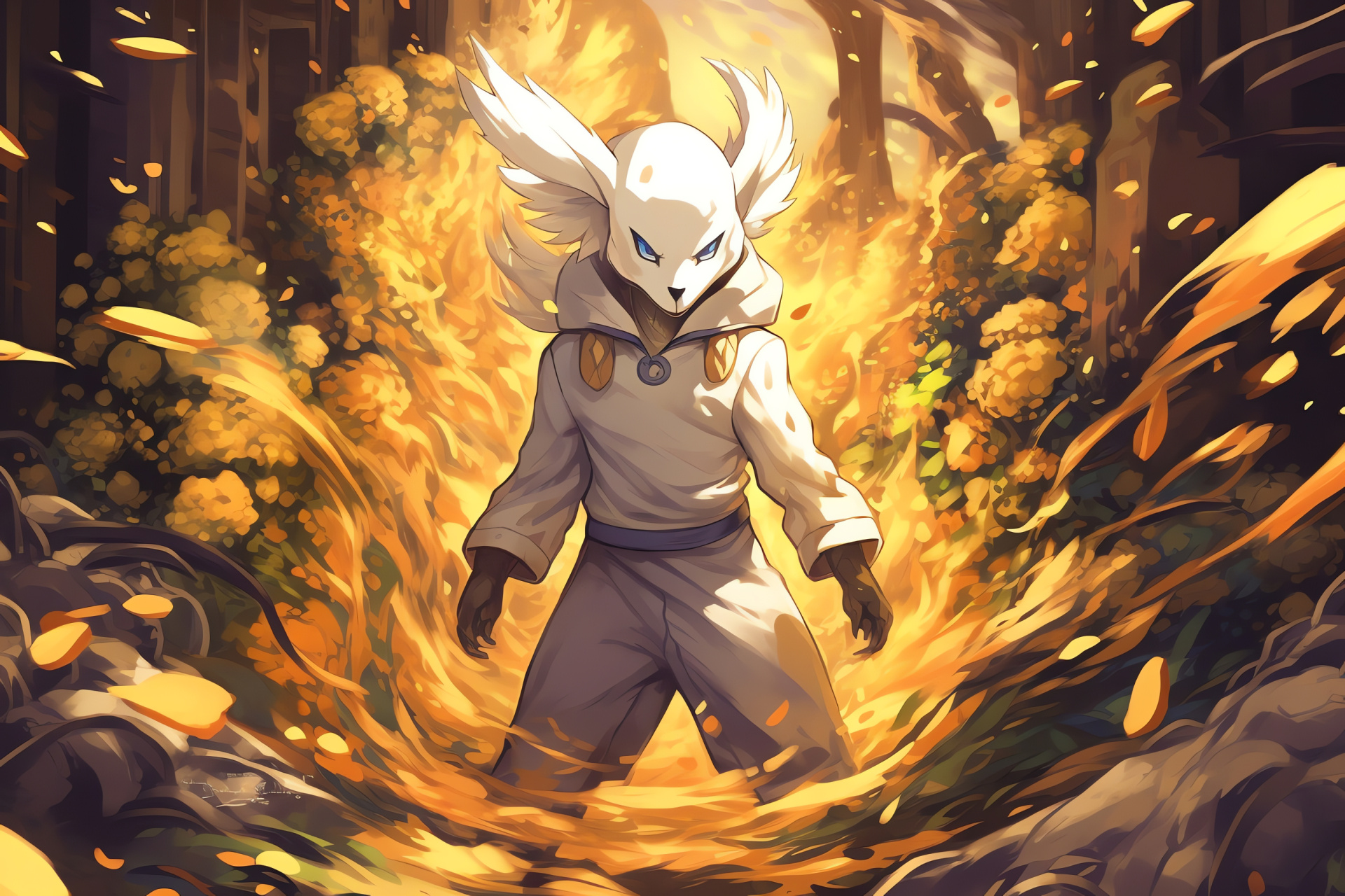 Undertale Asriel level, Adventure gameplay, Lost Ruins, Energized whirlpool, Game encounter, HD Desktop Wallpaper