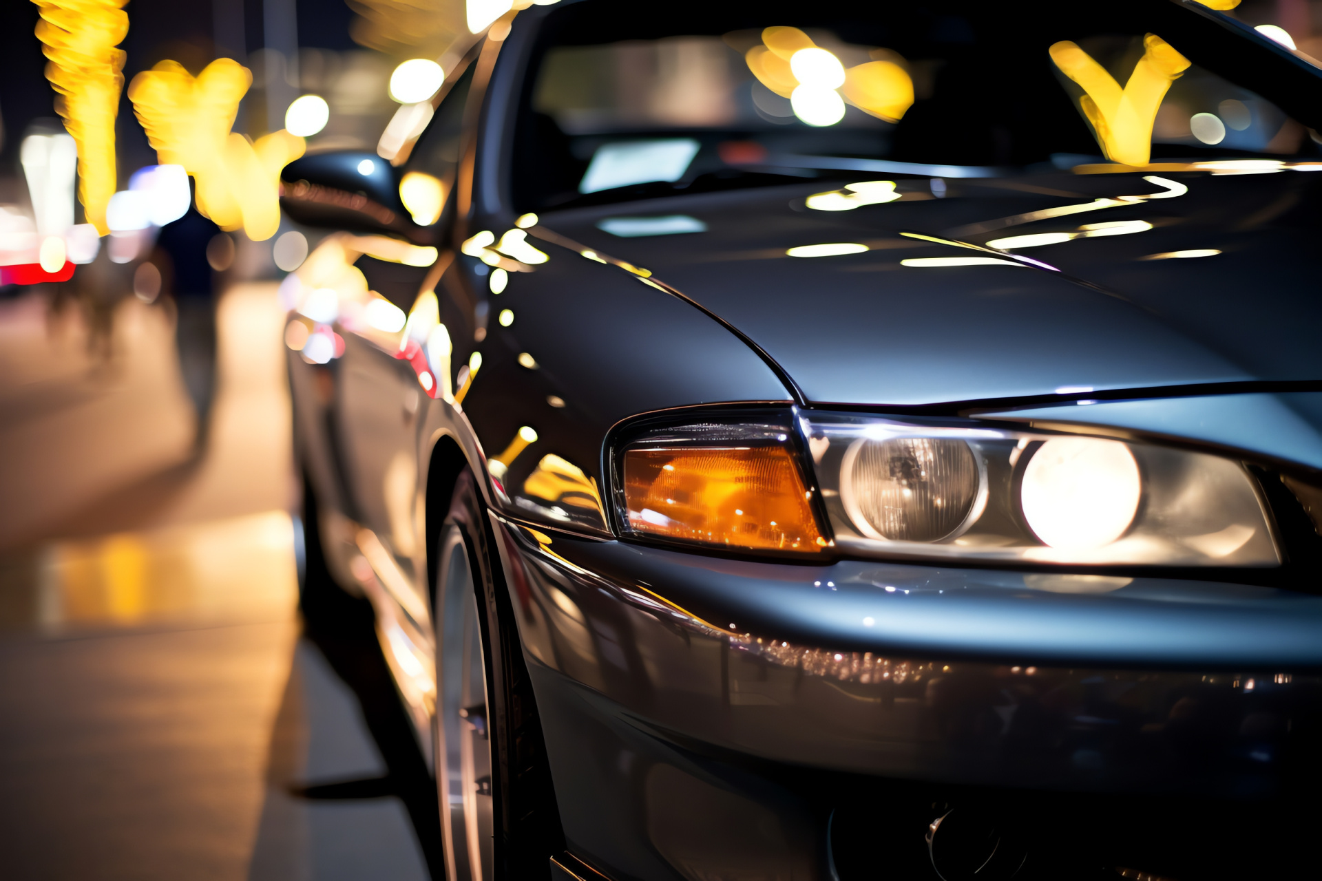 S15 Silvia showcase, Car exhibition, Las Vegas automotive event, Performance vehicle close-up, Nevada entertainment capital, HD Desktop Wallpaper