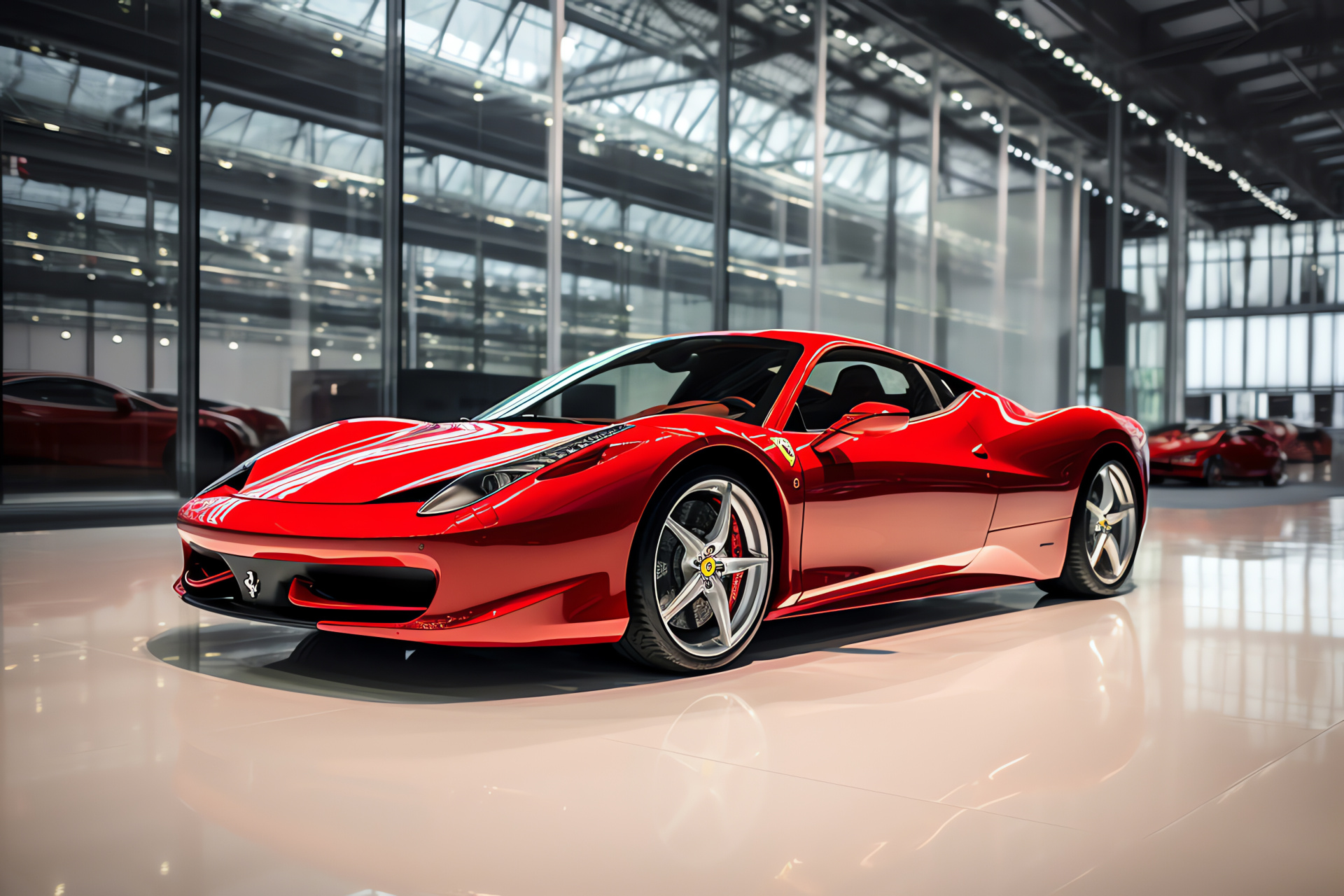 Ferrari 458 Italia, Super sports car, Maranello tradition, Prancing Horse, Italian luxury auto, HD Desktop Wallpaper