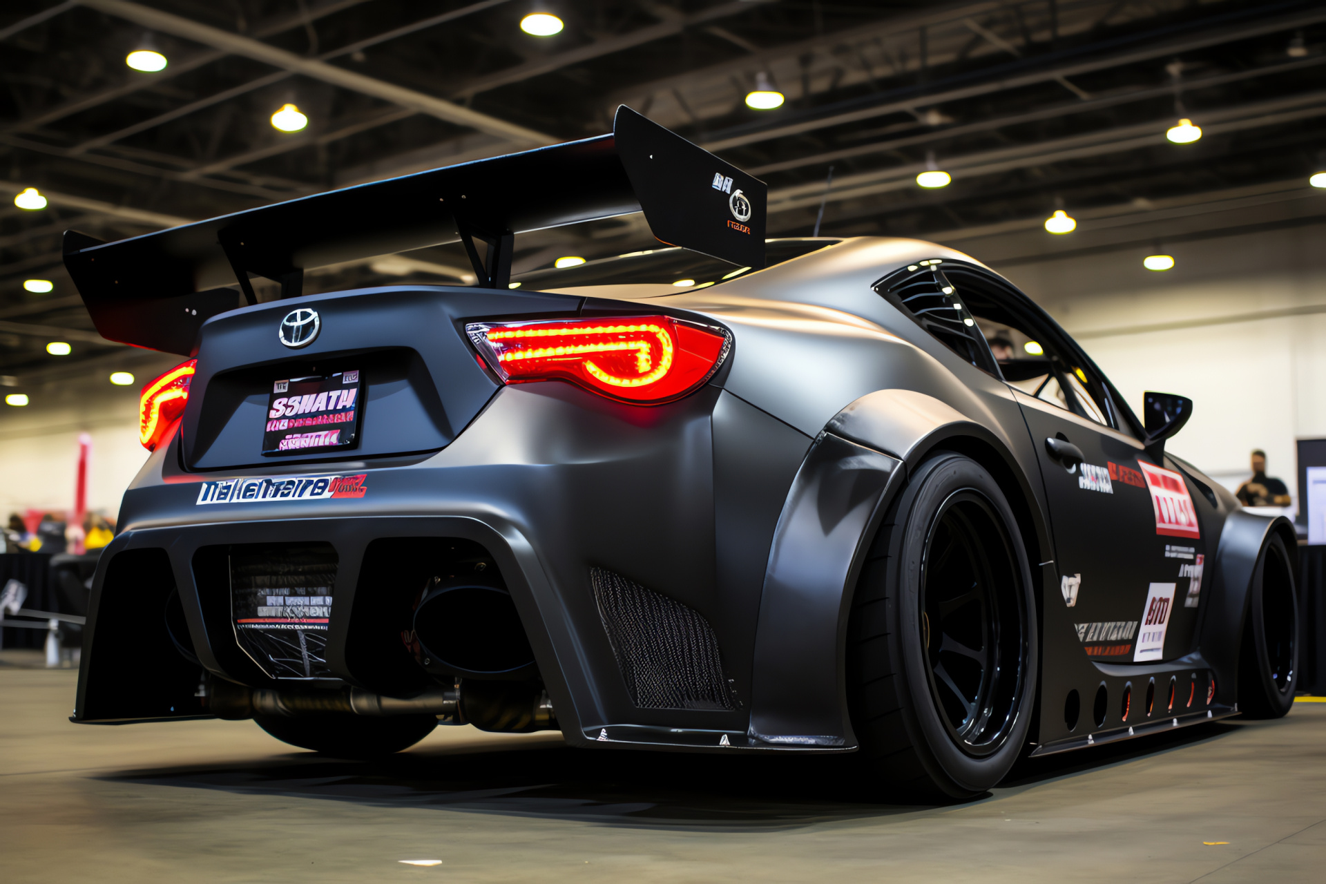 Scion FR-S at Fuji, Racing modifications, Enhanced aerodynamics, Motorsport graphics, Performance circuit, HD Desktop Wallpaper