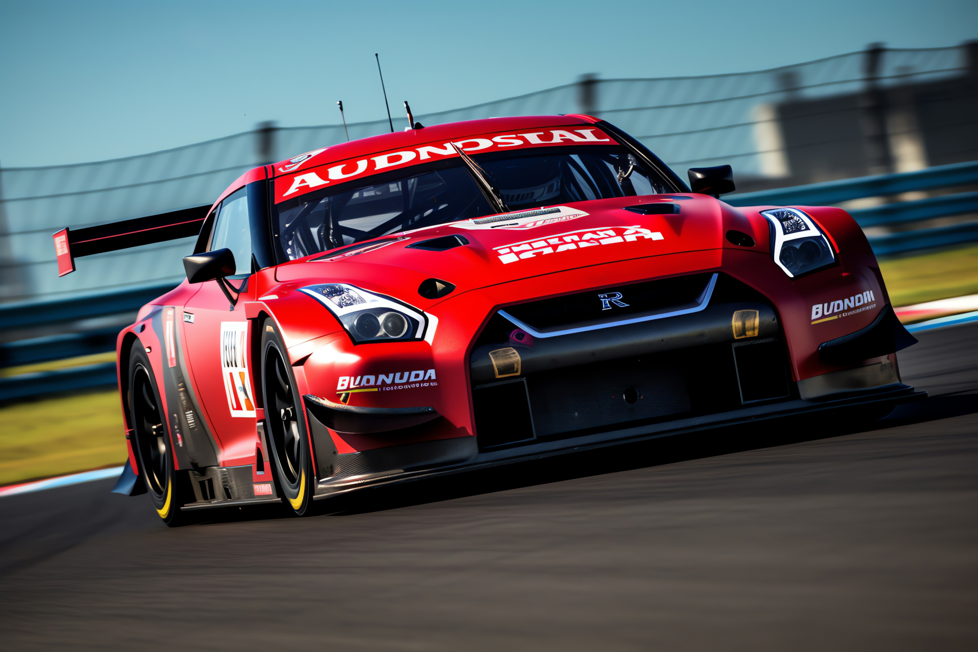 Nismo model, Nissan GT-R vehicle, Suzuka race track, Aerodynamic design, Racing graphics, HD Desktop Image