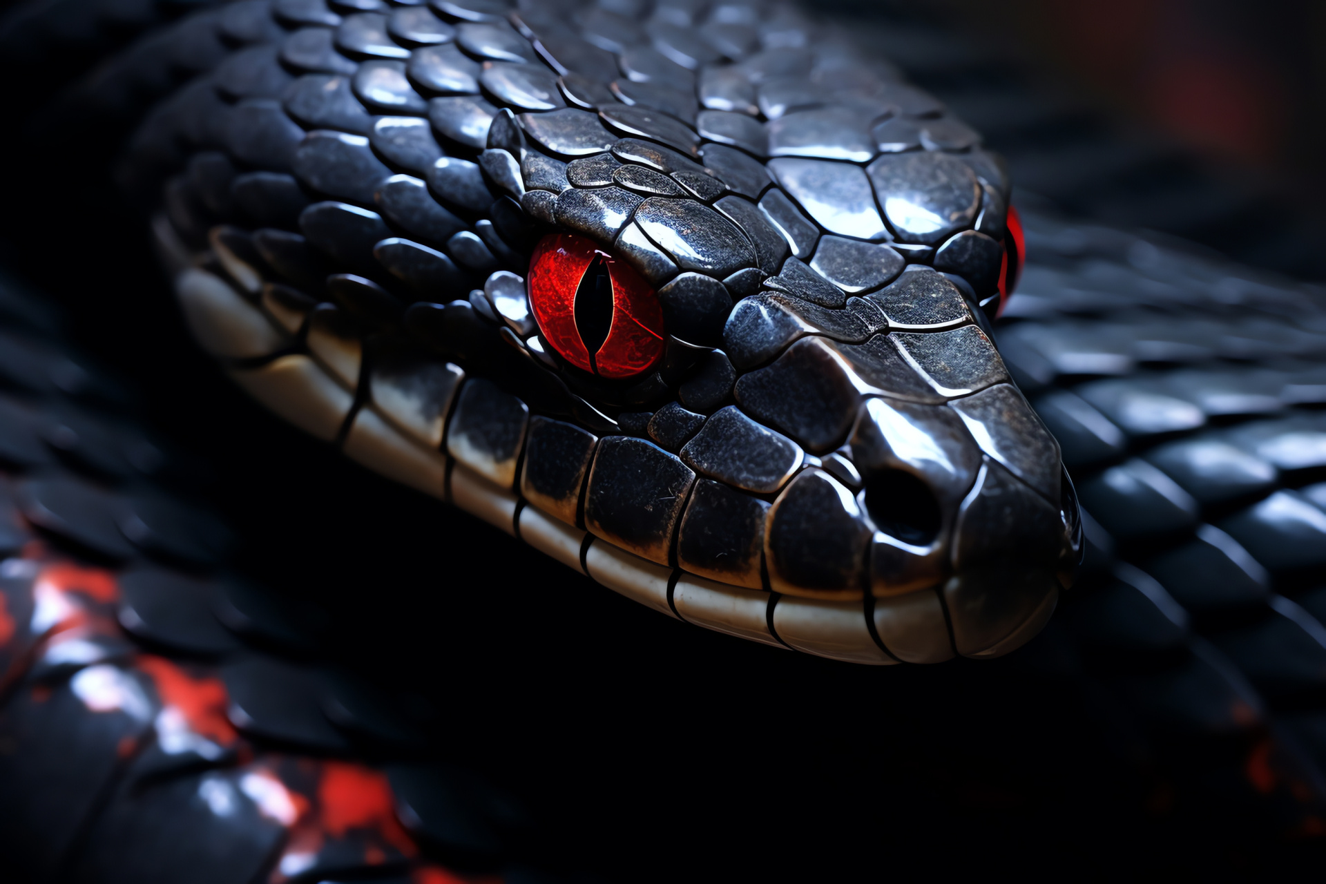 Egyptian cobra, menacing reptile, serpentine figure, pharaonic symbols, Egypt ecology, HD Desktop Image