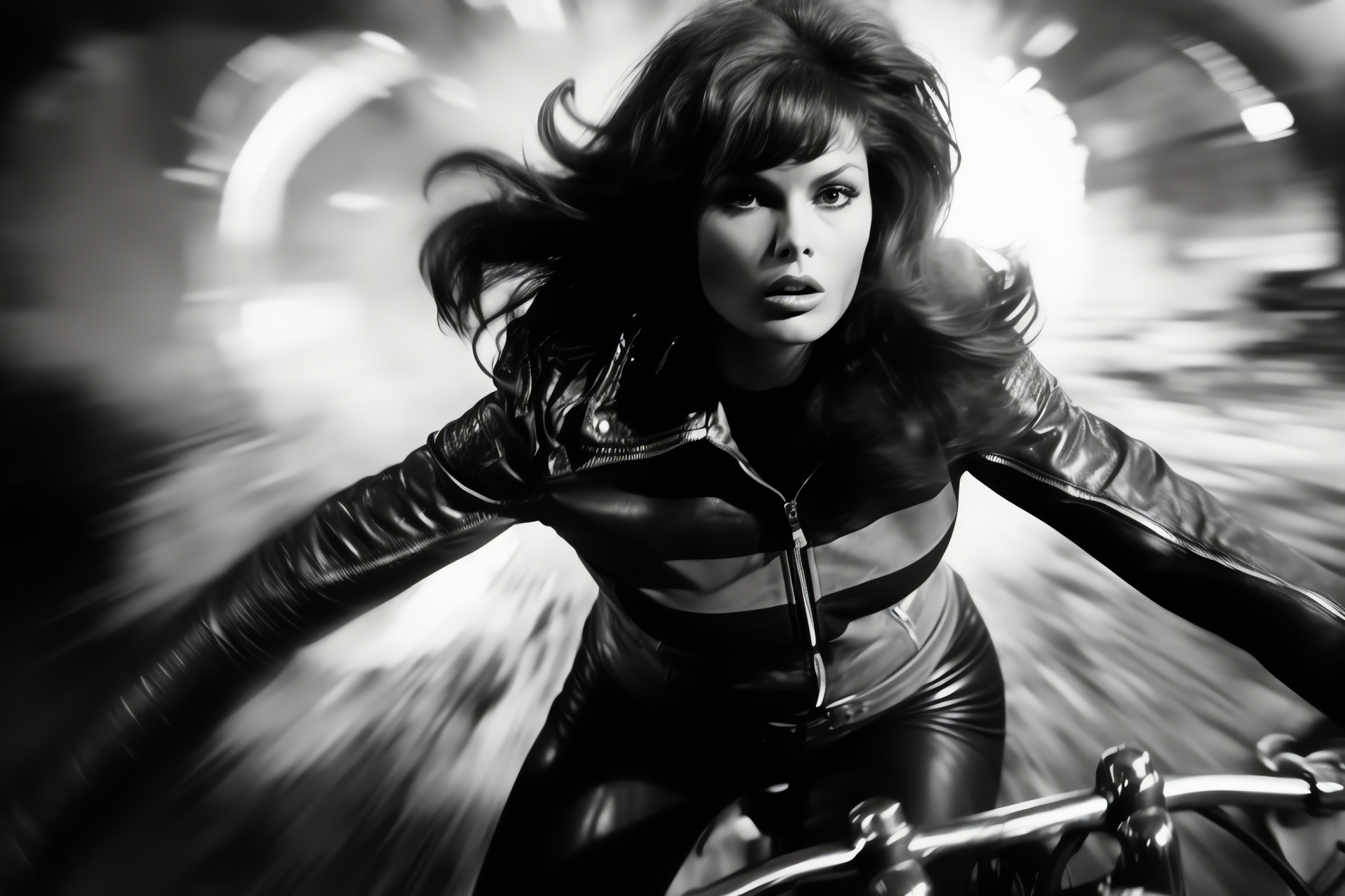 Raquel Welch, Kansas City Bomber, Roller derby drama, Competitive skate, 1970s film, HD Desktop Image