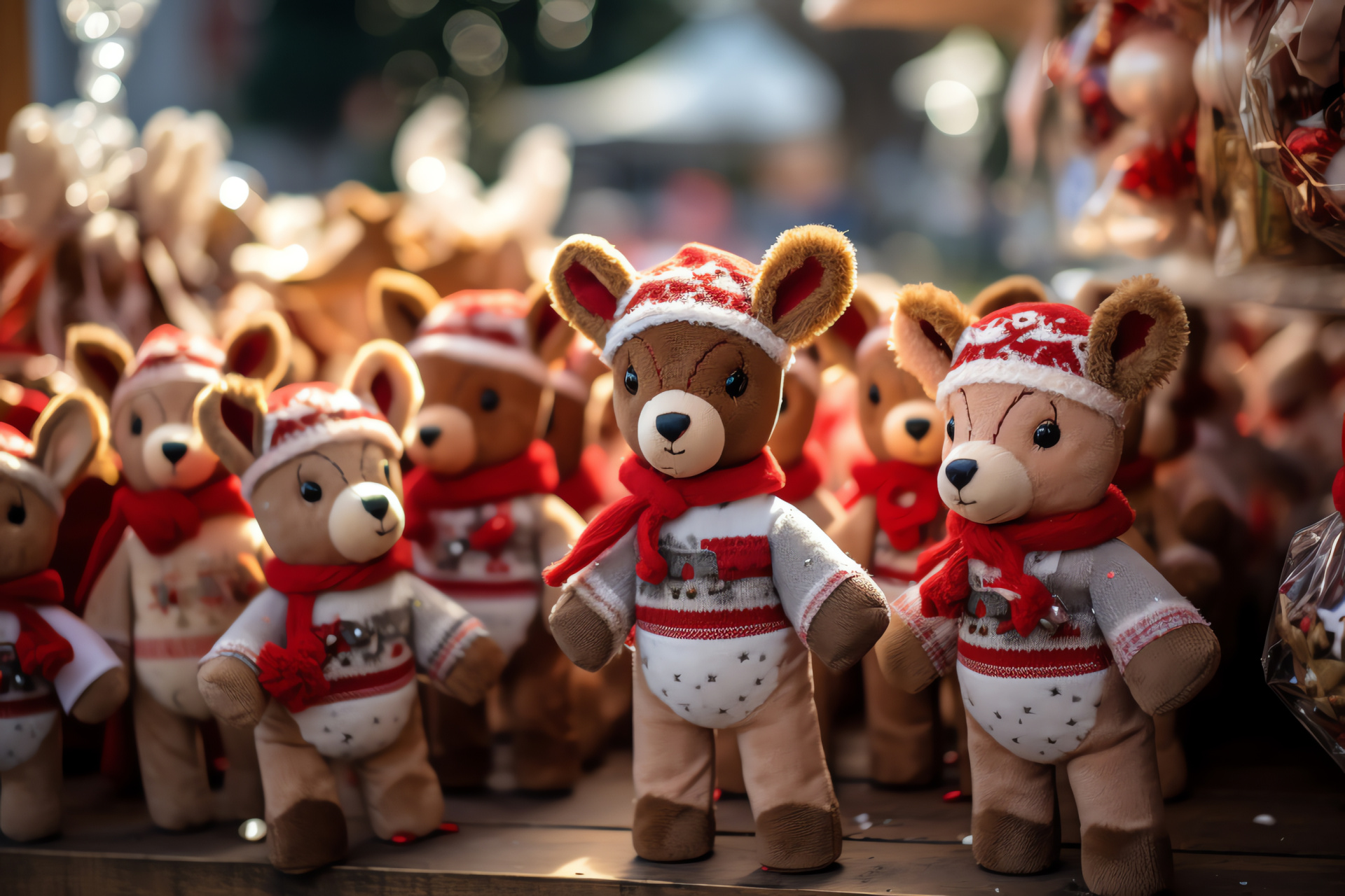 Rudolph figure, Reindeer lore, German Christmastide market, Seasonal handmade souvenirs, European holiday decor, HD Desktop Wallpaper