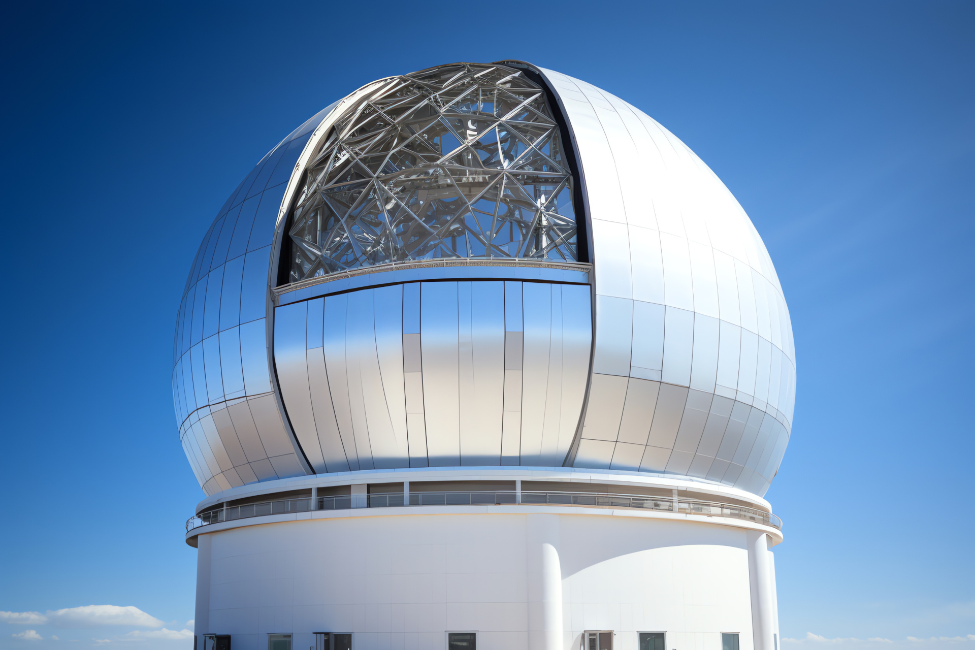 TMT Observatory exterior, Cutting-edge architecture, Scientific achievement, Observatory design, Architectural marvel, HD Desktop Image