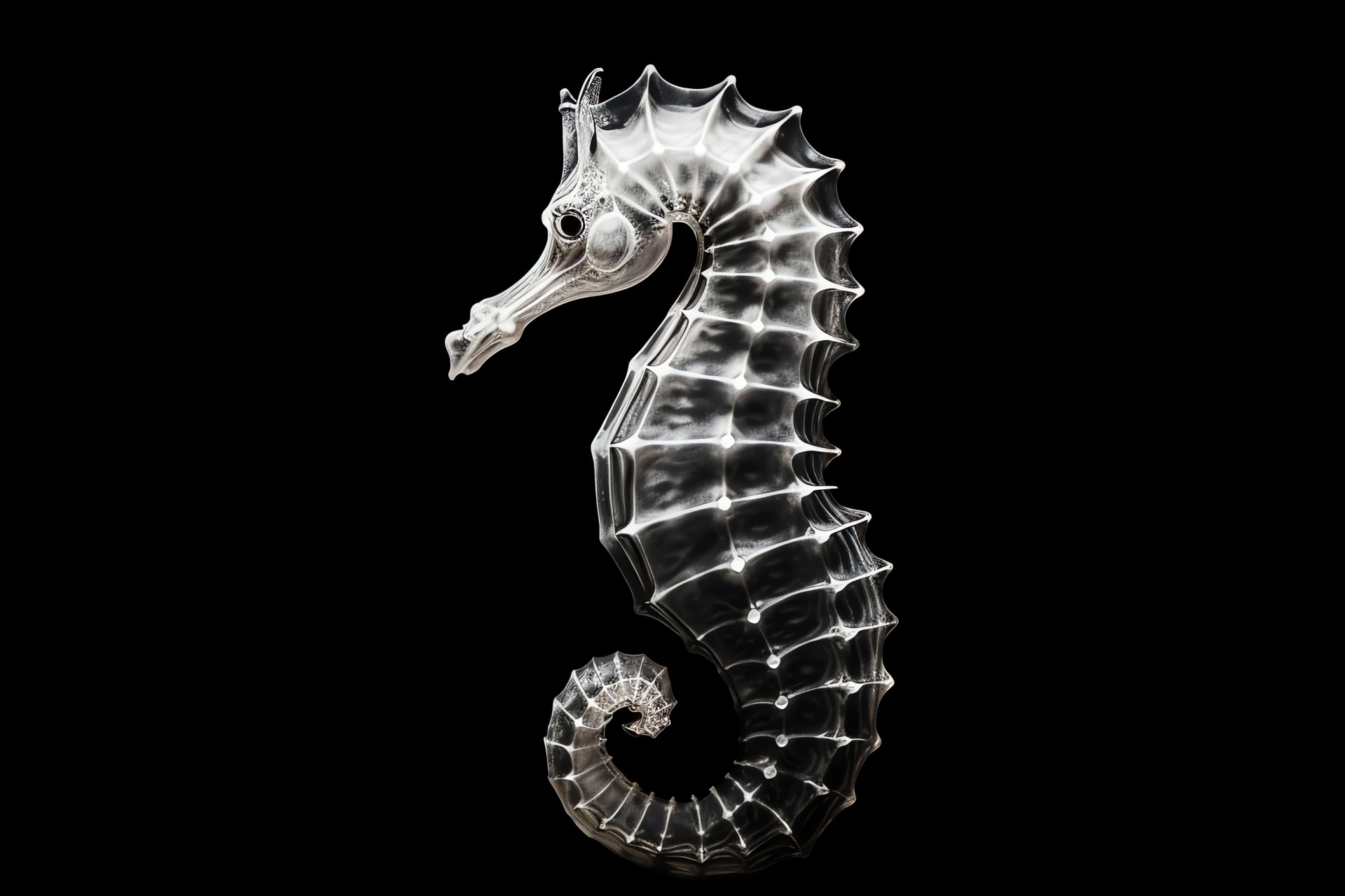 Elegant sea horse, aquatic life, marine animal, seahorse beauty, underwater elegance, HD Desktop Wallpaper