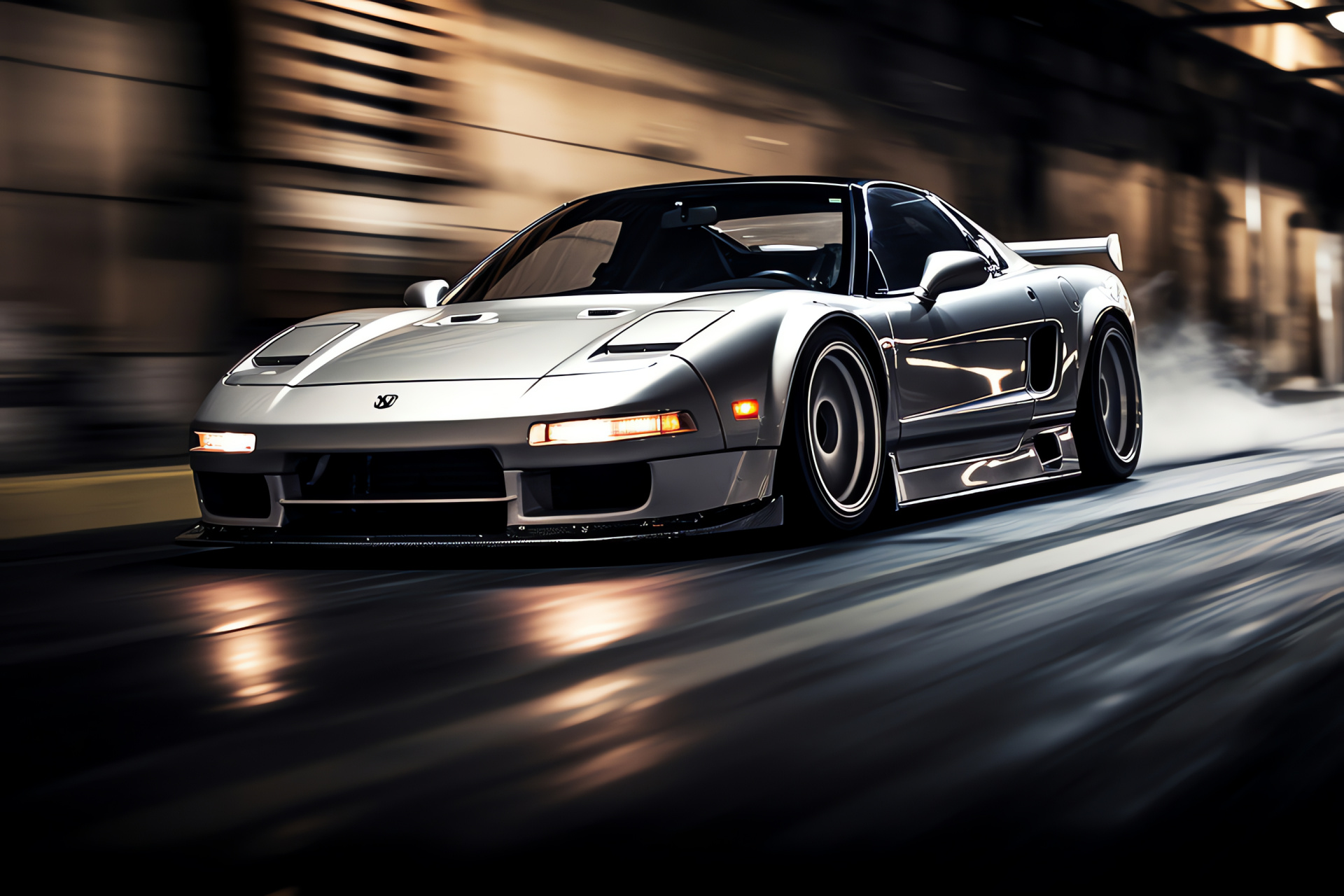 Veilside brand, Honda NSX model, Street racing culture, Aerodynamic enhancements, High-performance tuning, HD Desktop Wallpaper