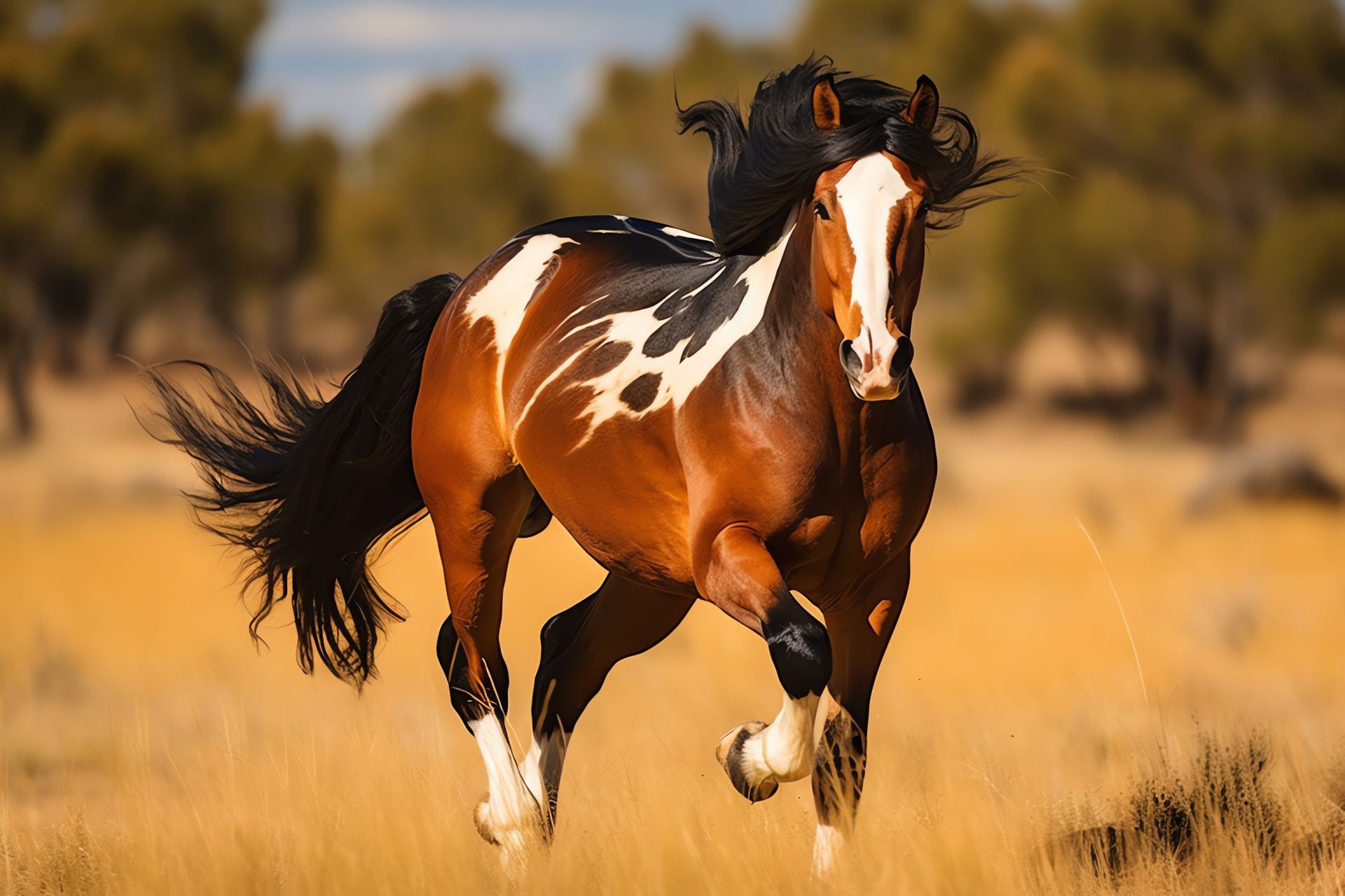 Brumby Horse, Outback wilds, Australian fauna, Feral beauty, Equestrian adventure, HD Desktop Wallpaper