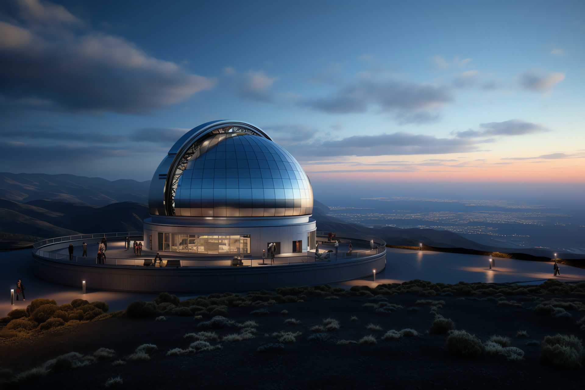 TMT Observatory, Human genius, Space science, Extensive outlook, Terrestrial sphere, HD Desktop Image