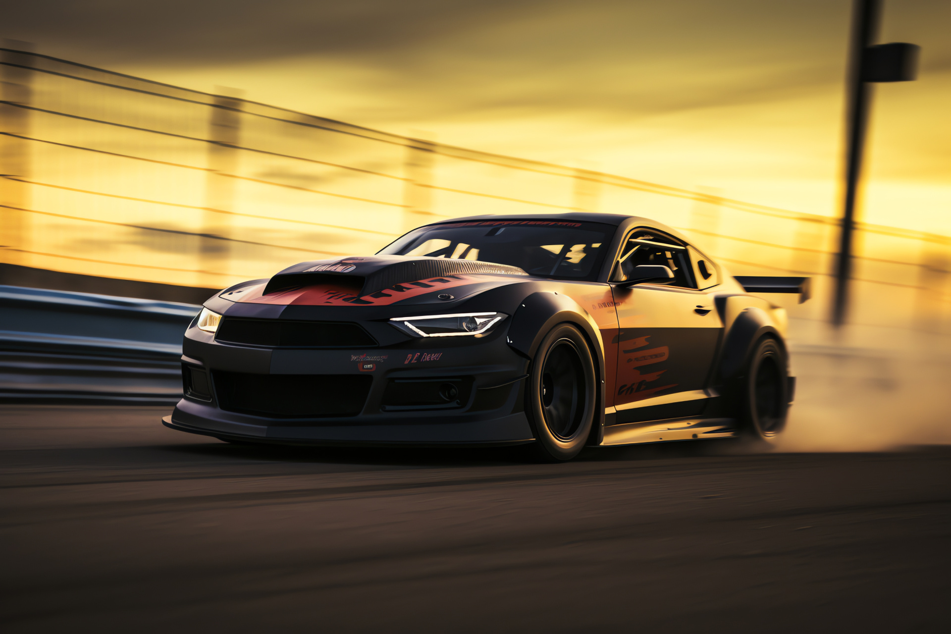 Ws6 Trans Am performance, track setting, tire drifting agility, thrill of precision, HD Desktop Wallpaper