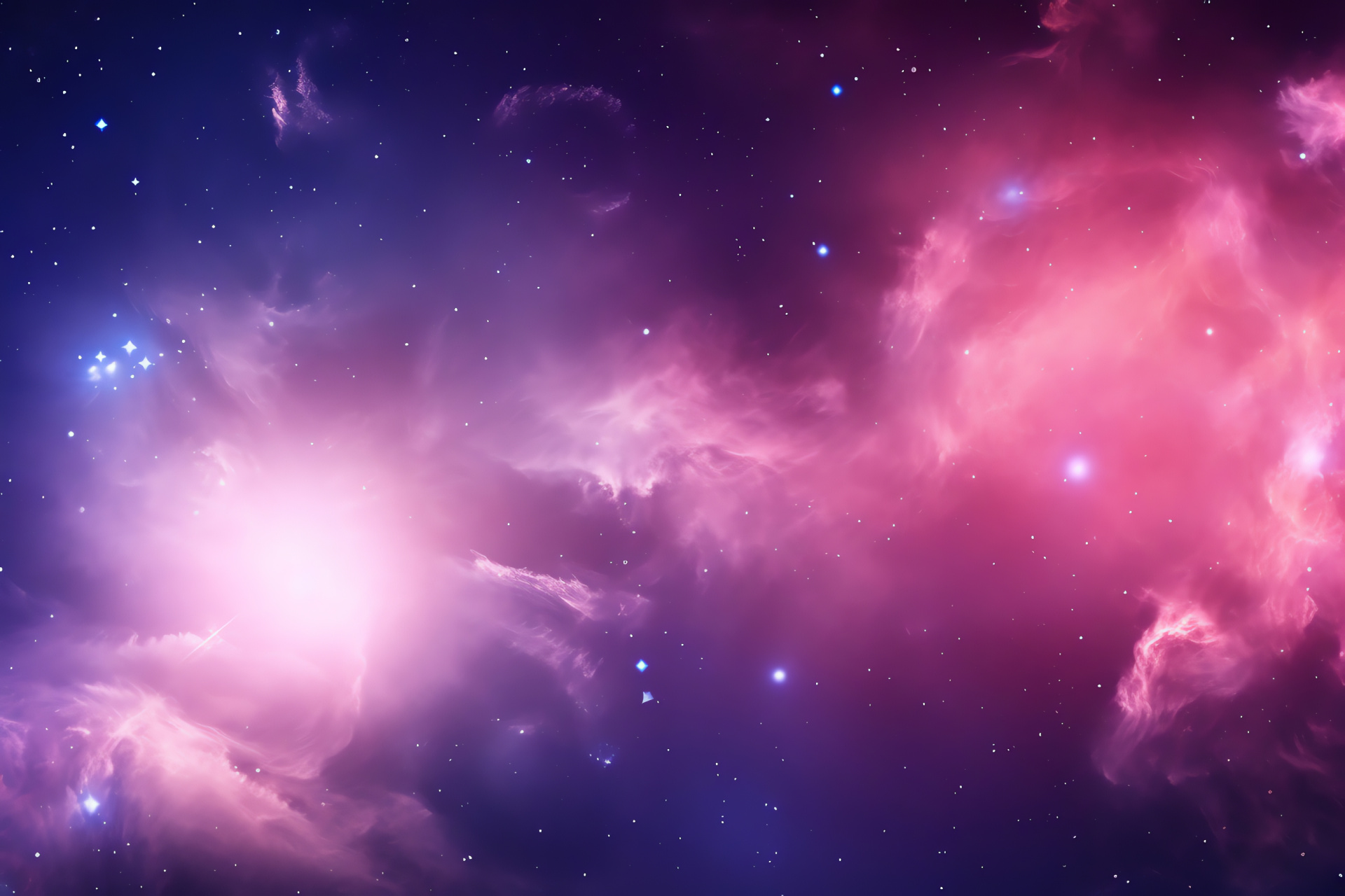 Pink Galaxy, Space phenomena, Nebulous formations, Star systems, Universe mysteries, HD Desktop Image